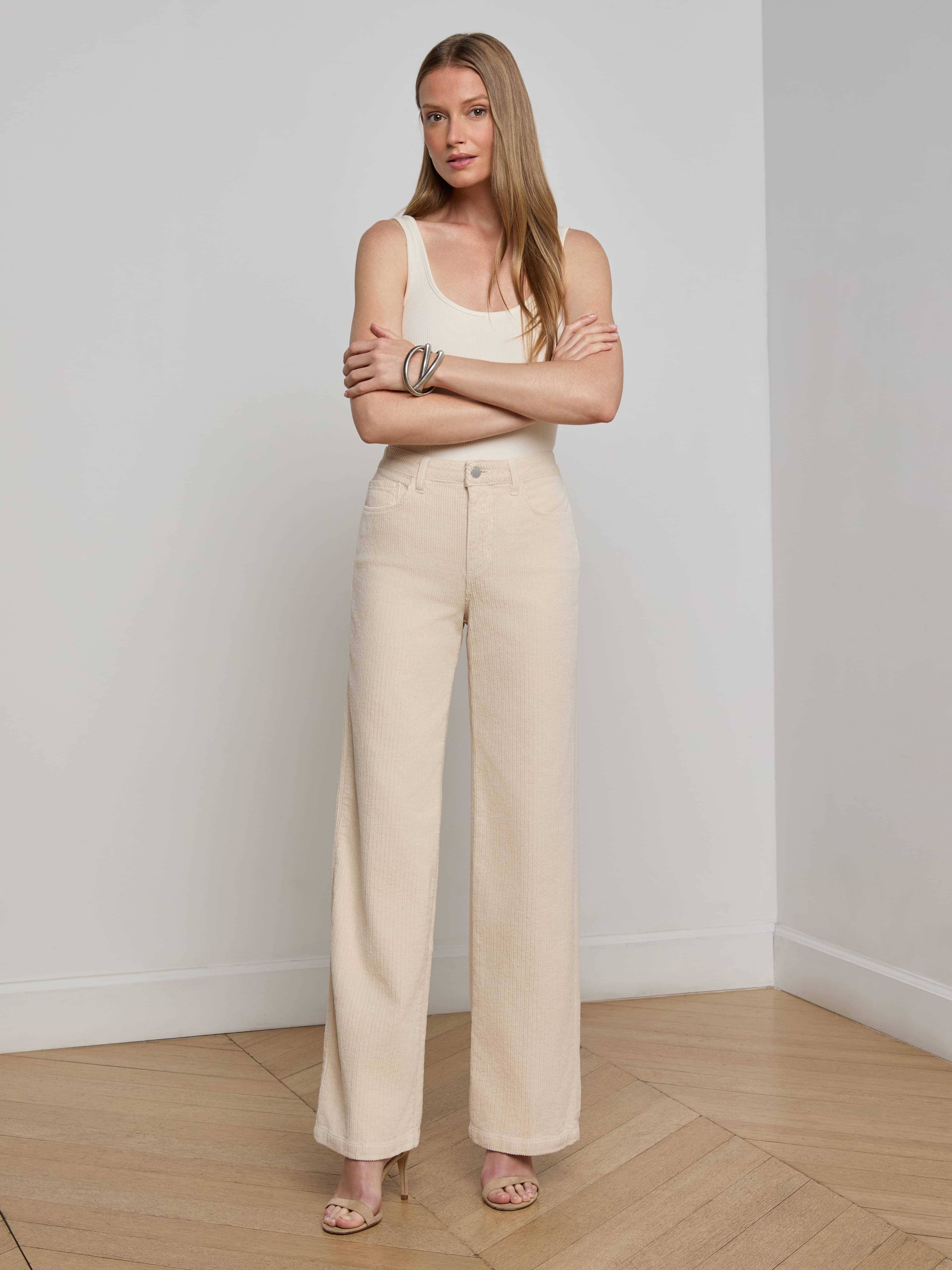 Scottie Corduroy Wide-Leg Jean - 2