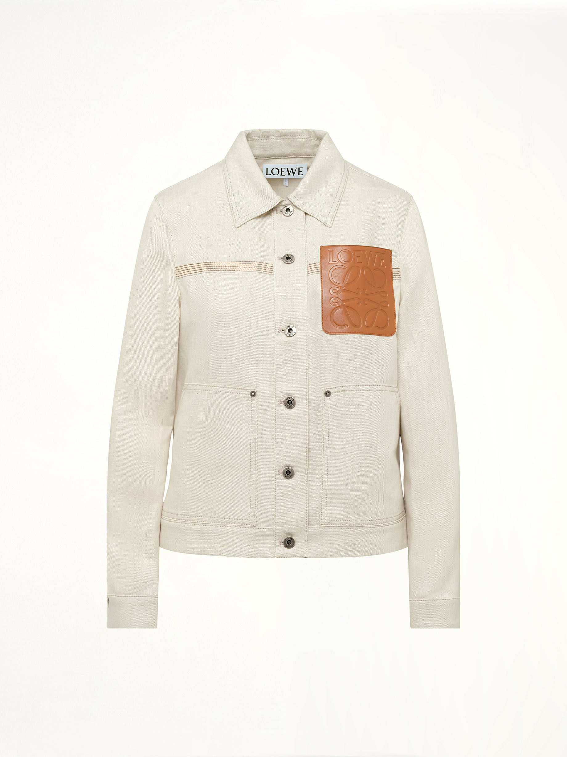 Workwear Jacket in Ecru - 2