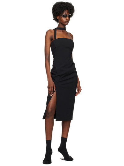 HYEIN SEO SSENSE Exclusive Black Midi Dress outlook