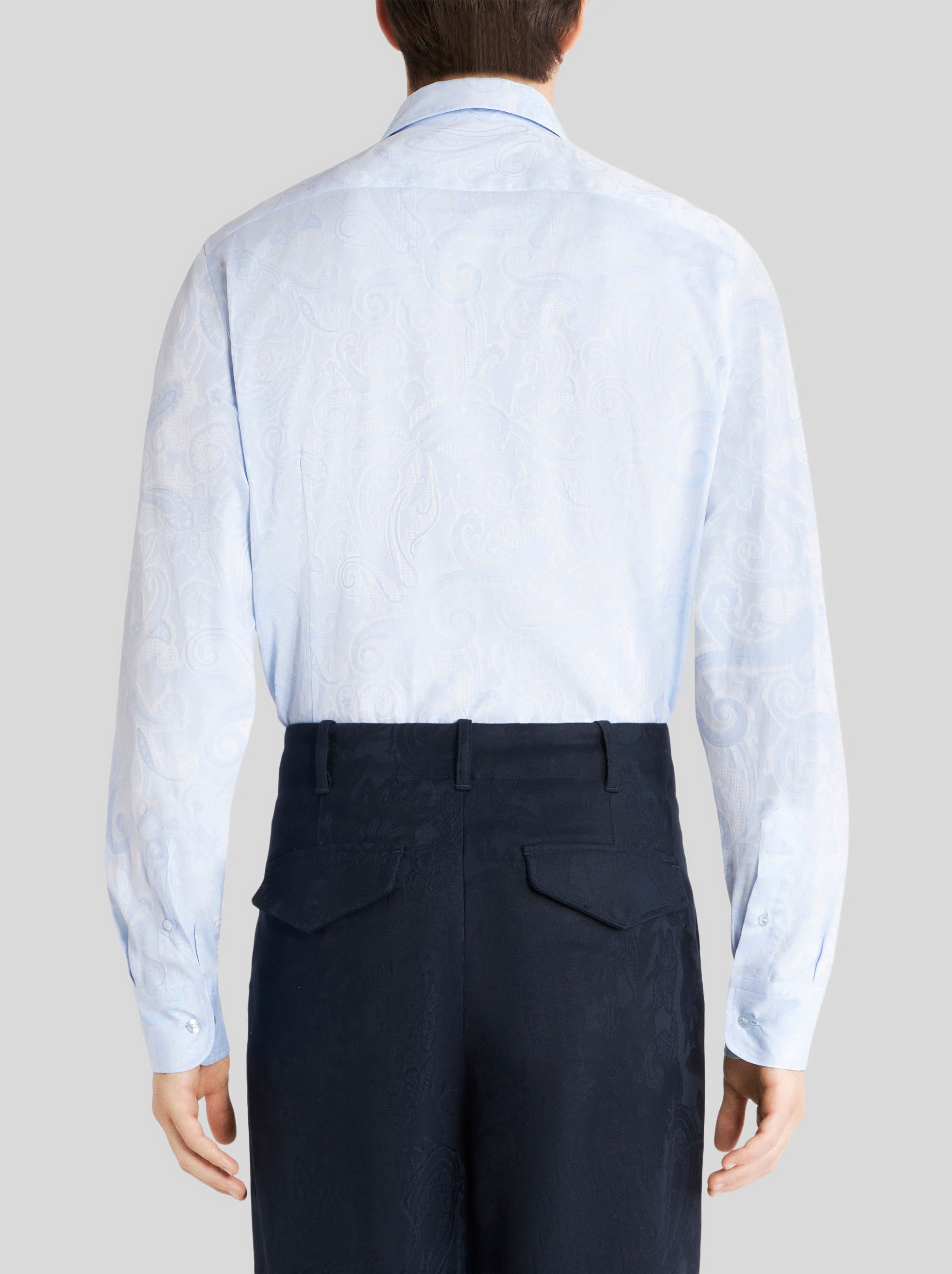 PAISLEY JACQUARD SHIRT - 4