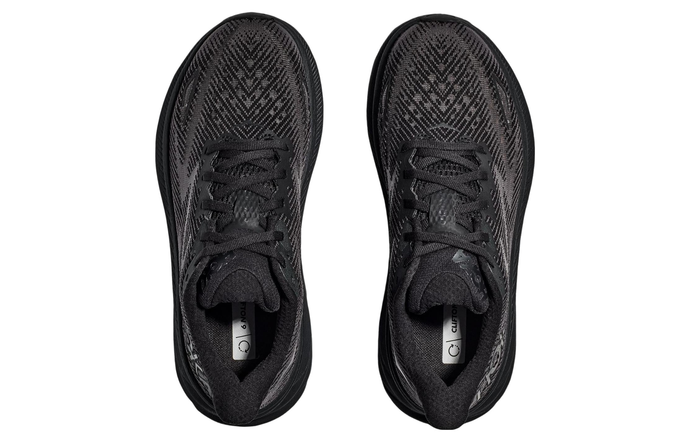 HOKA ONE ONE Clifton 9 Wide 'Triple Black' 1132210-BBLC - 5