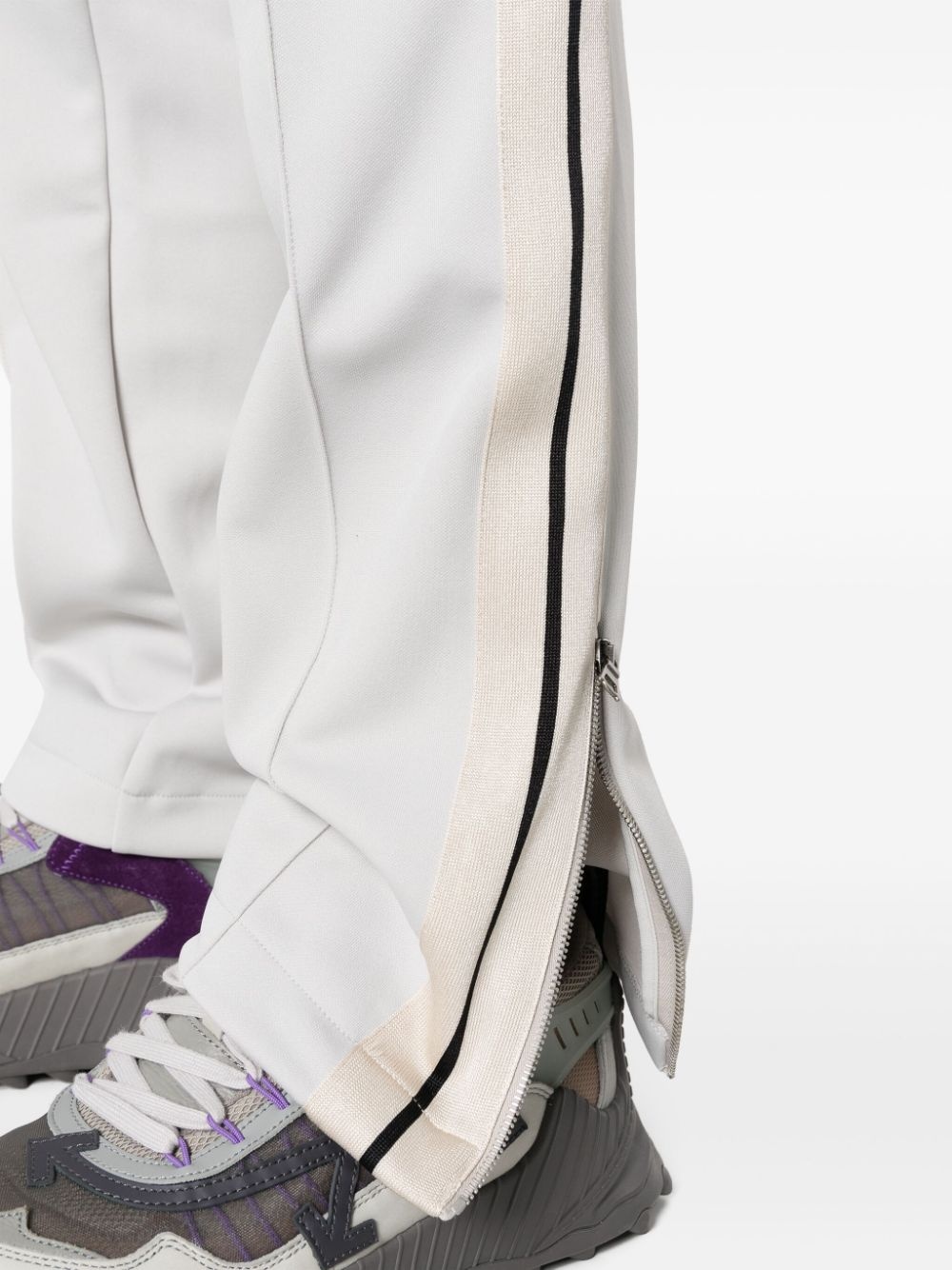 Monogram-embroidered track pants - 5