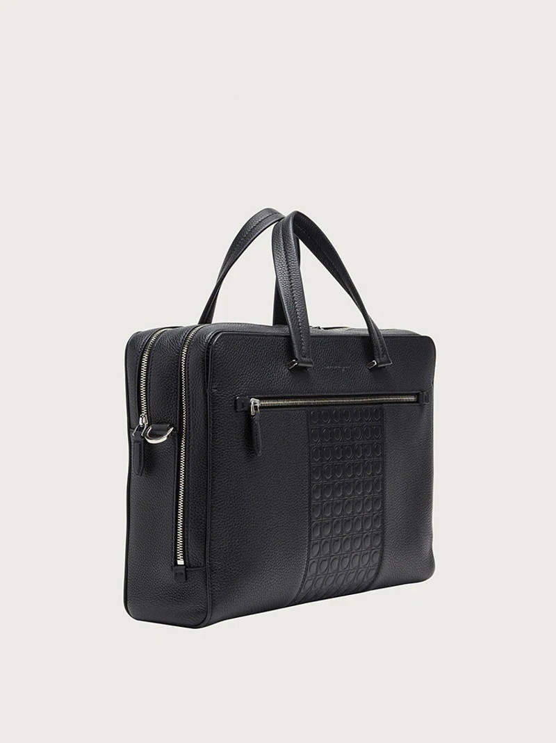 FERRAGAMO GANCINI BUSINESS BAG outlook
