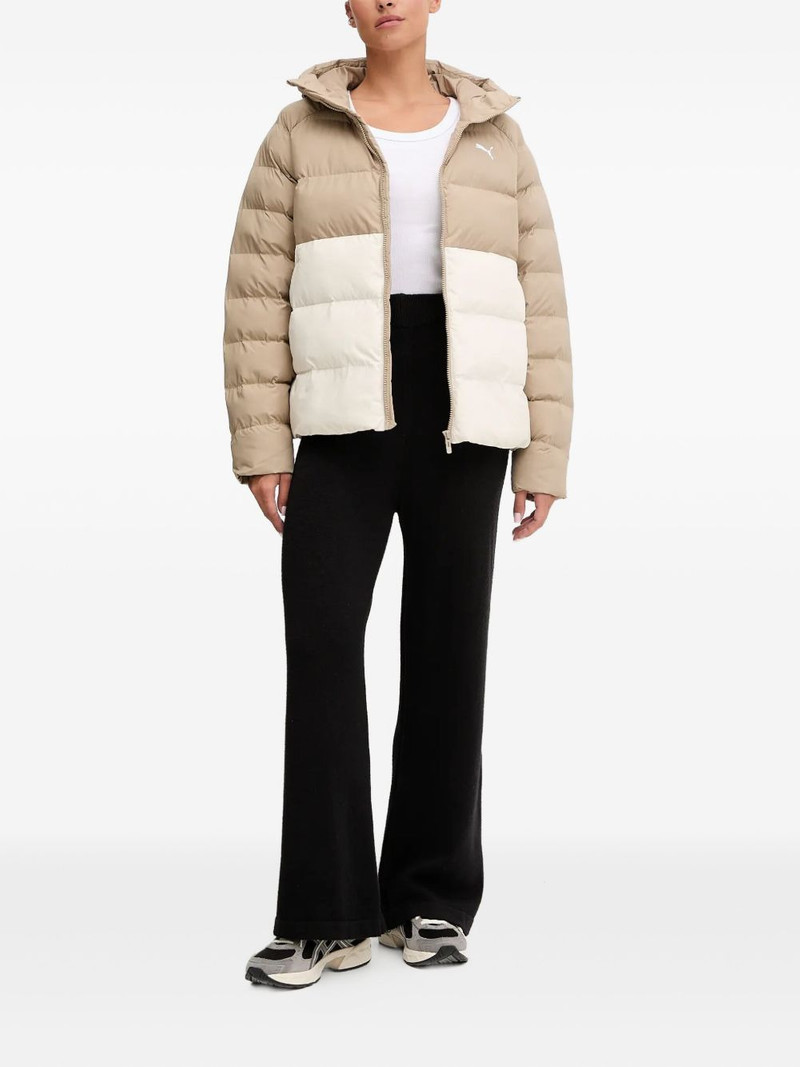 PUMA hooded color-block jacket outlook