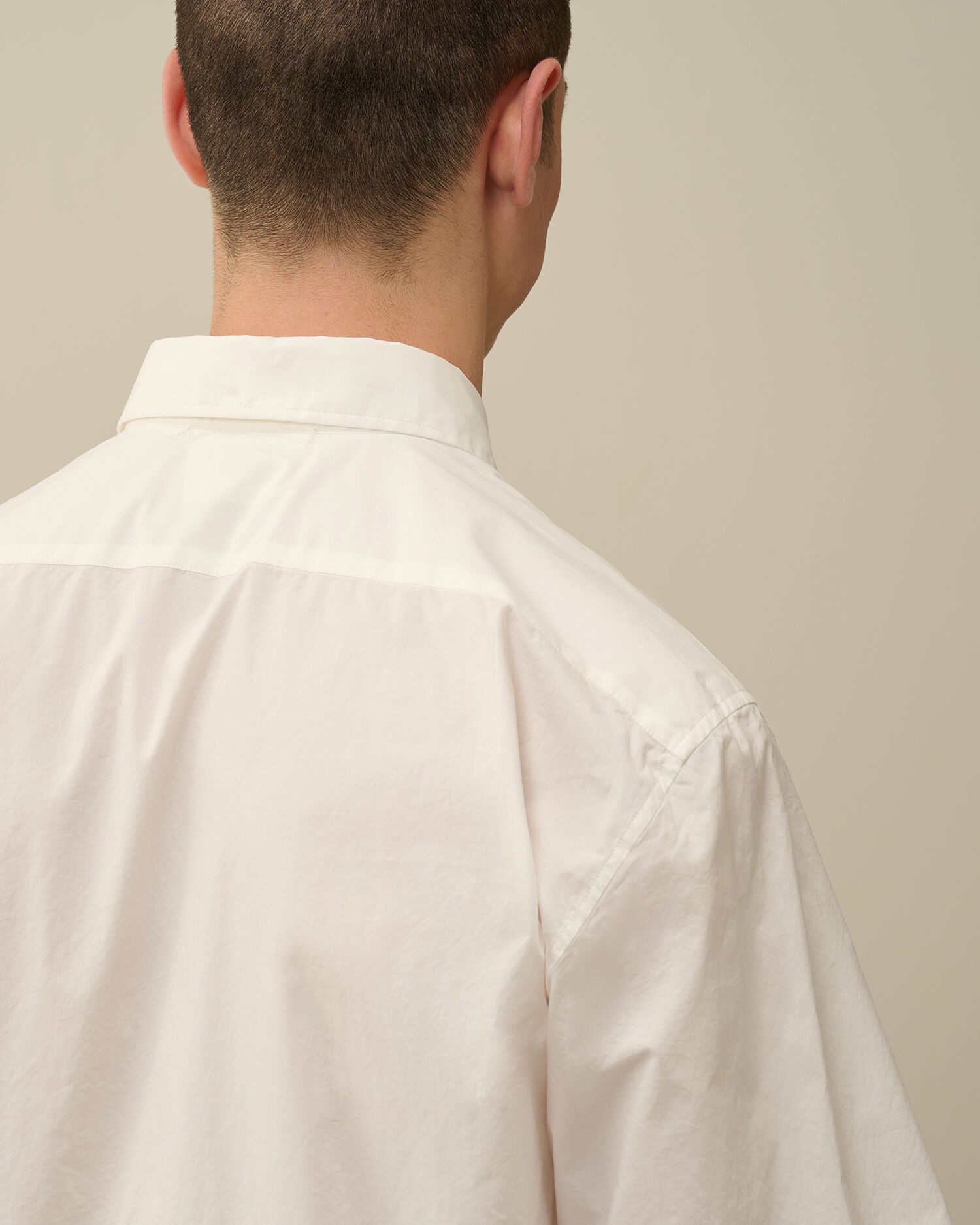 Cotton Popeline Short Sleeved Shirt - 5
