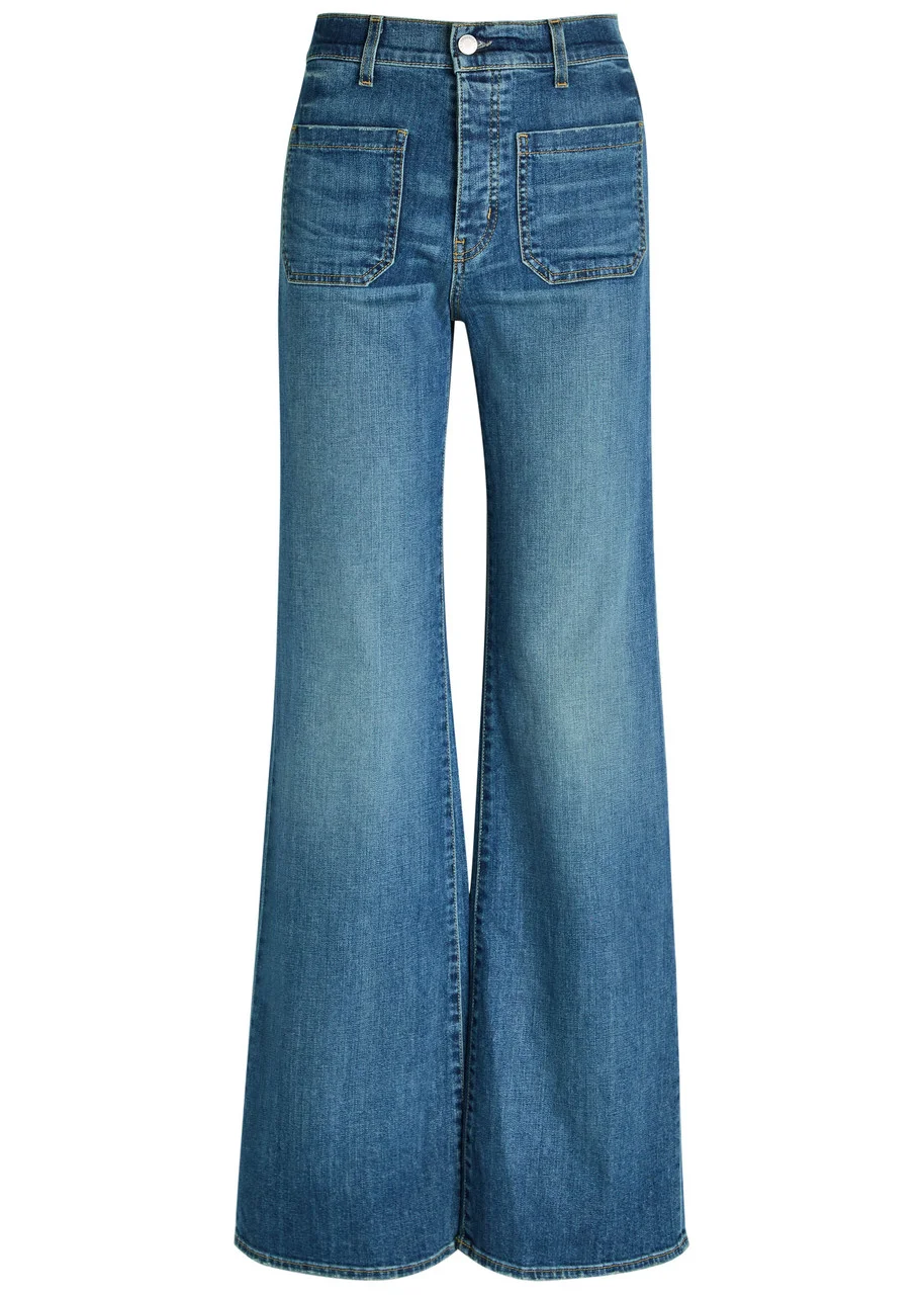Nili Lotan Florence Flared-leg Jeans - 1