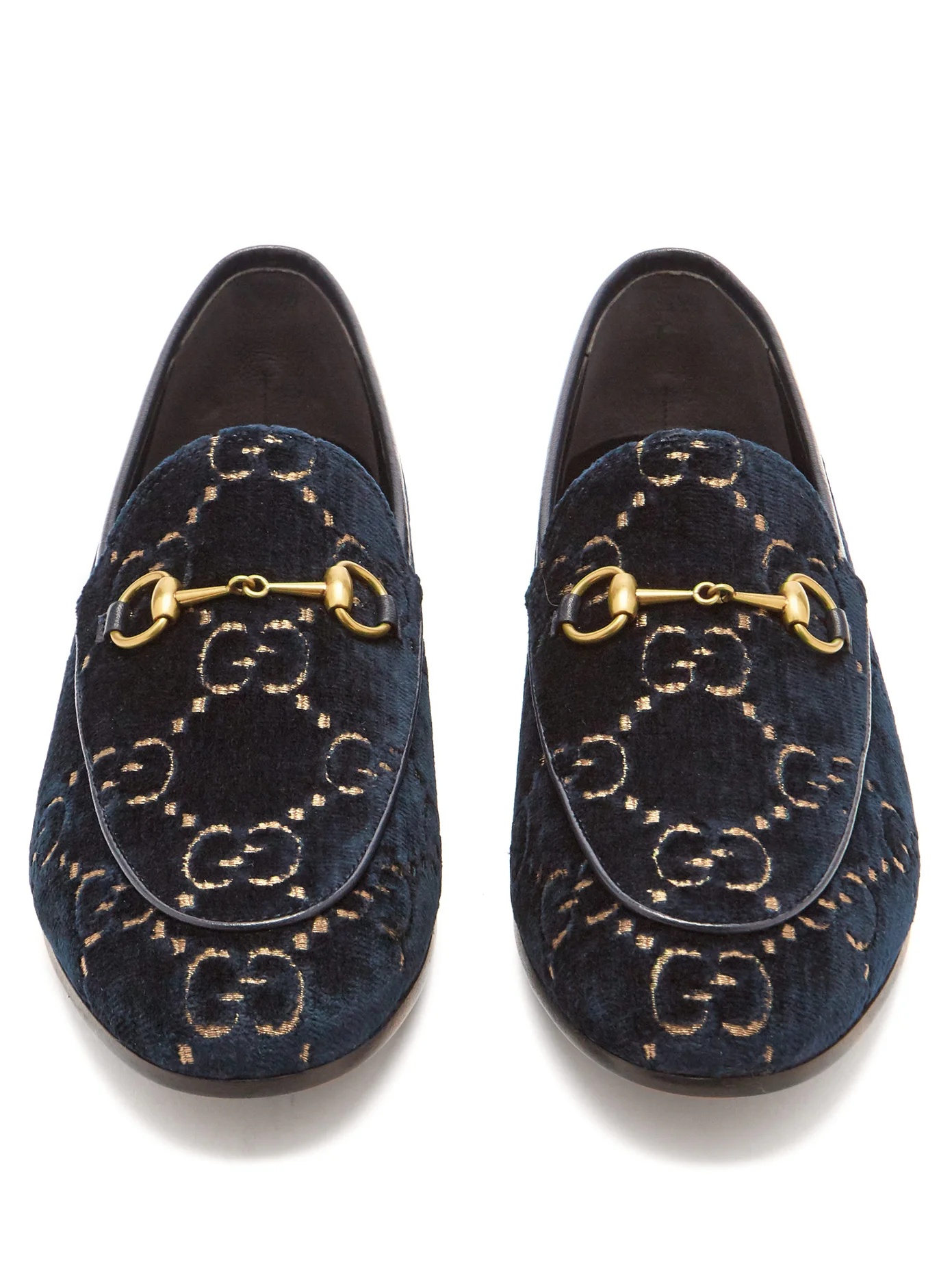 Jordaan GG velvet loafers - 5