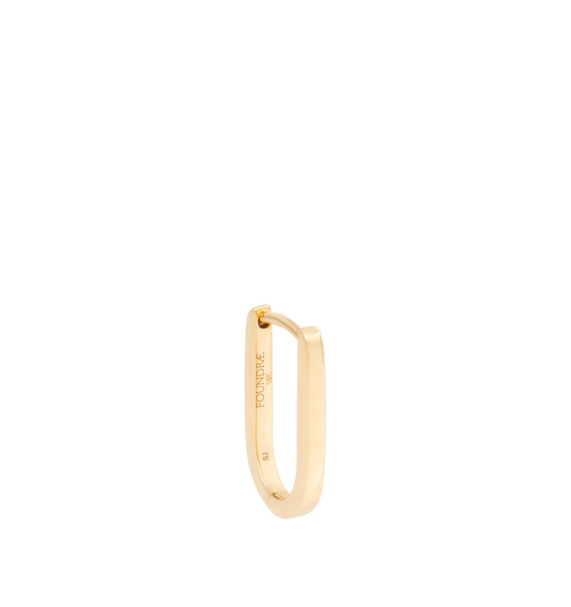 FOUNDRAE SMALL SKINNY FOB EARRING outlook
