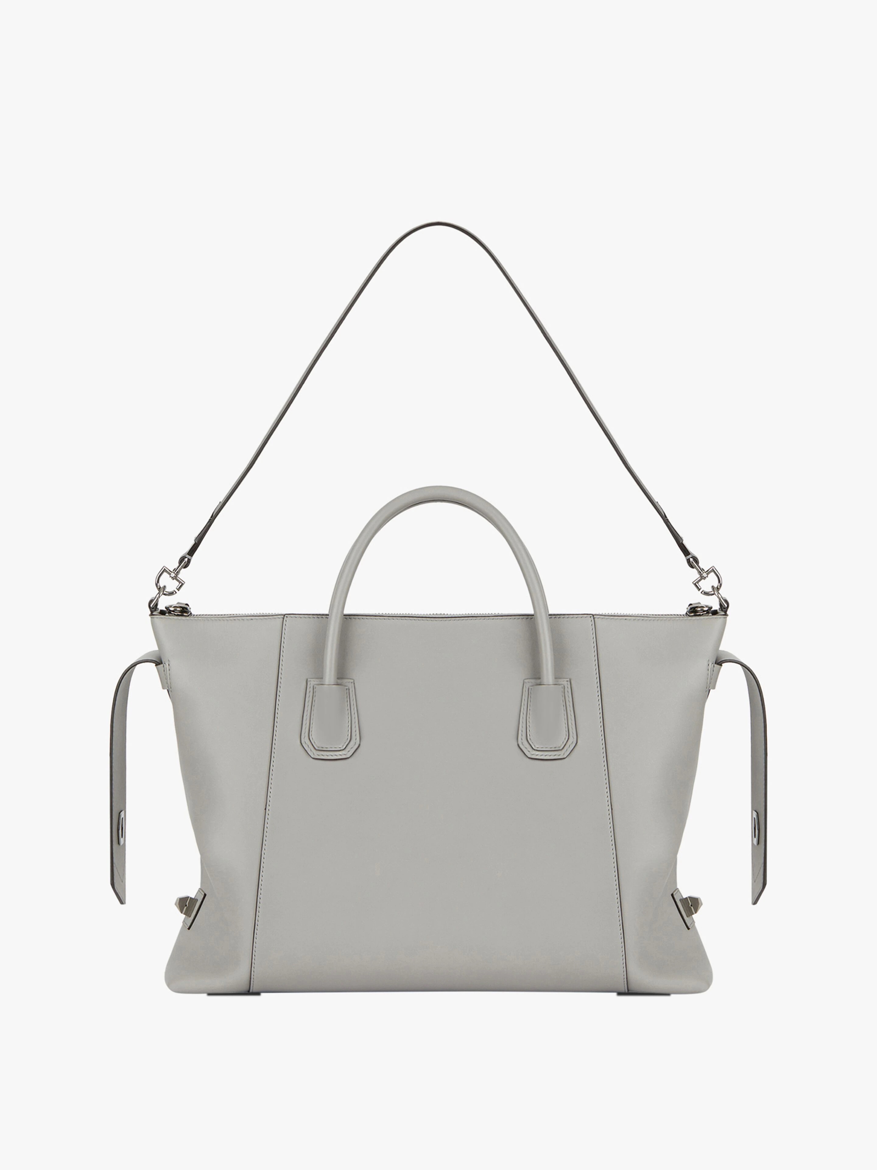 MEDIUM ANTIGONA SOFT BAG IN SMOOTH LEATHER - 4