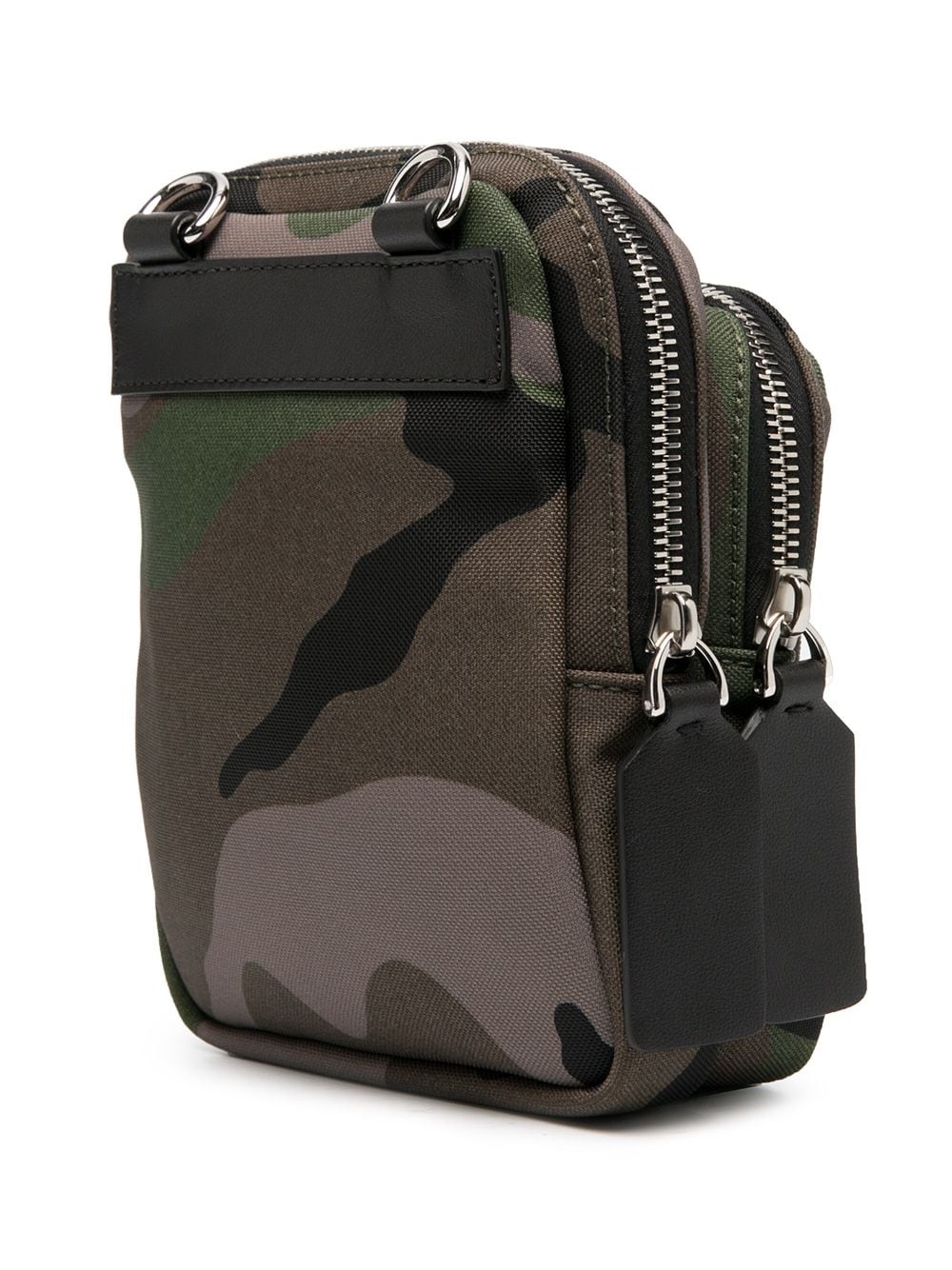 VLTN camouflage print messenger bag - 3