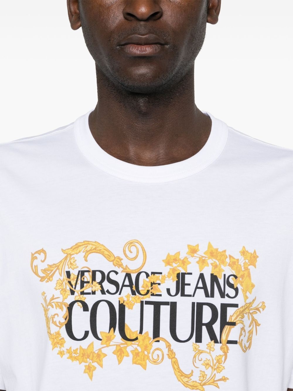 logo-print cotton T-shirt - 5