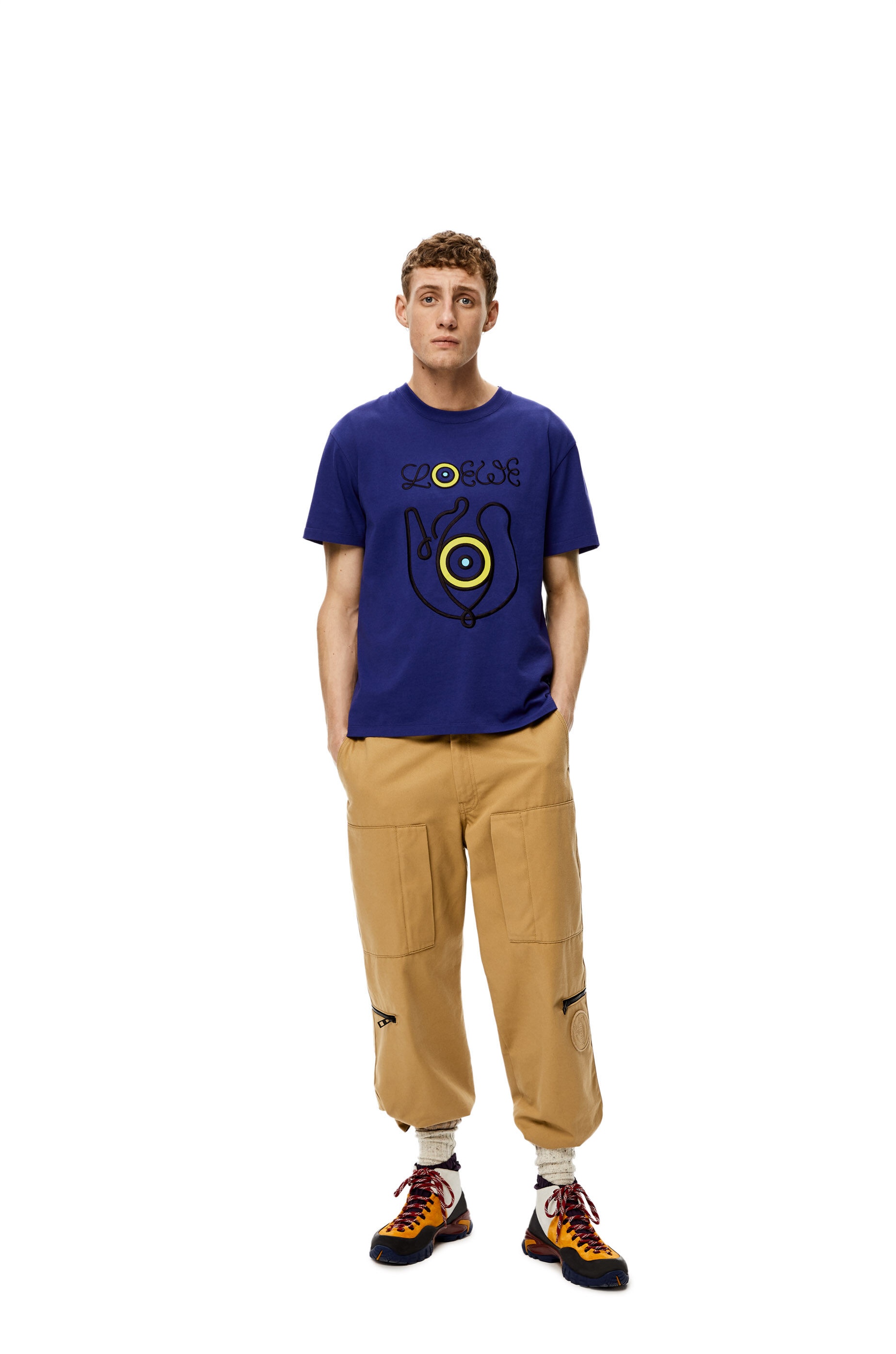 Embroidered T-shirt in organic cotton - 2