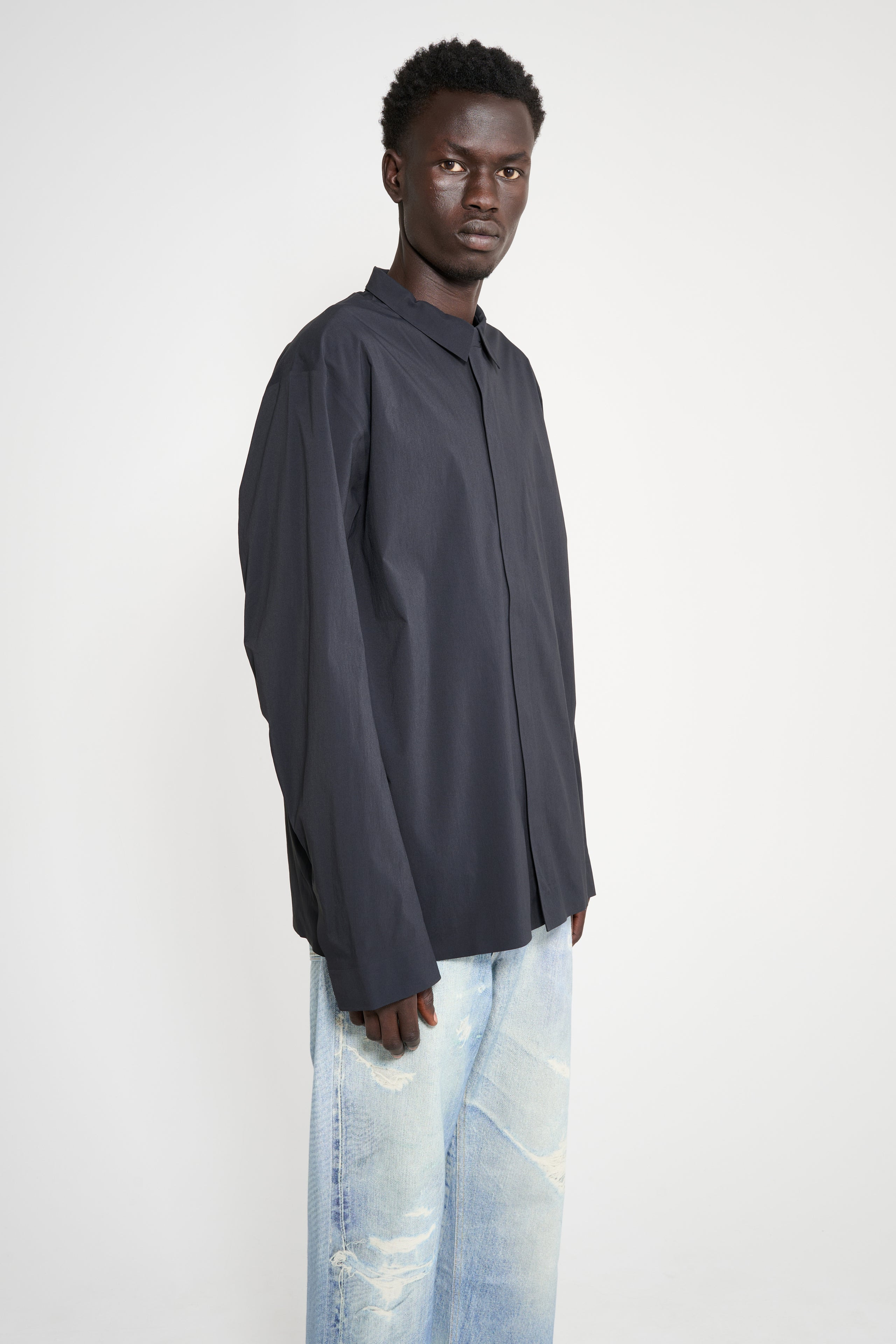 ARC'TERYX VEILANCE METRY LS SHIRT BLACK - 4