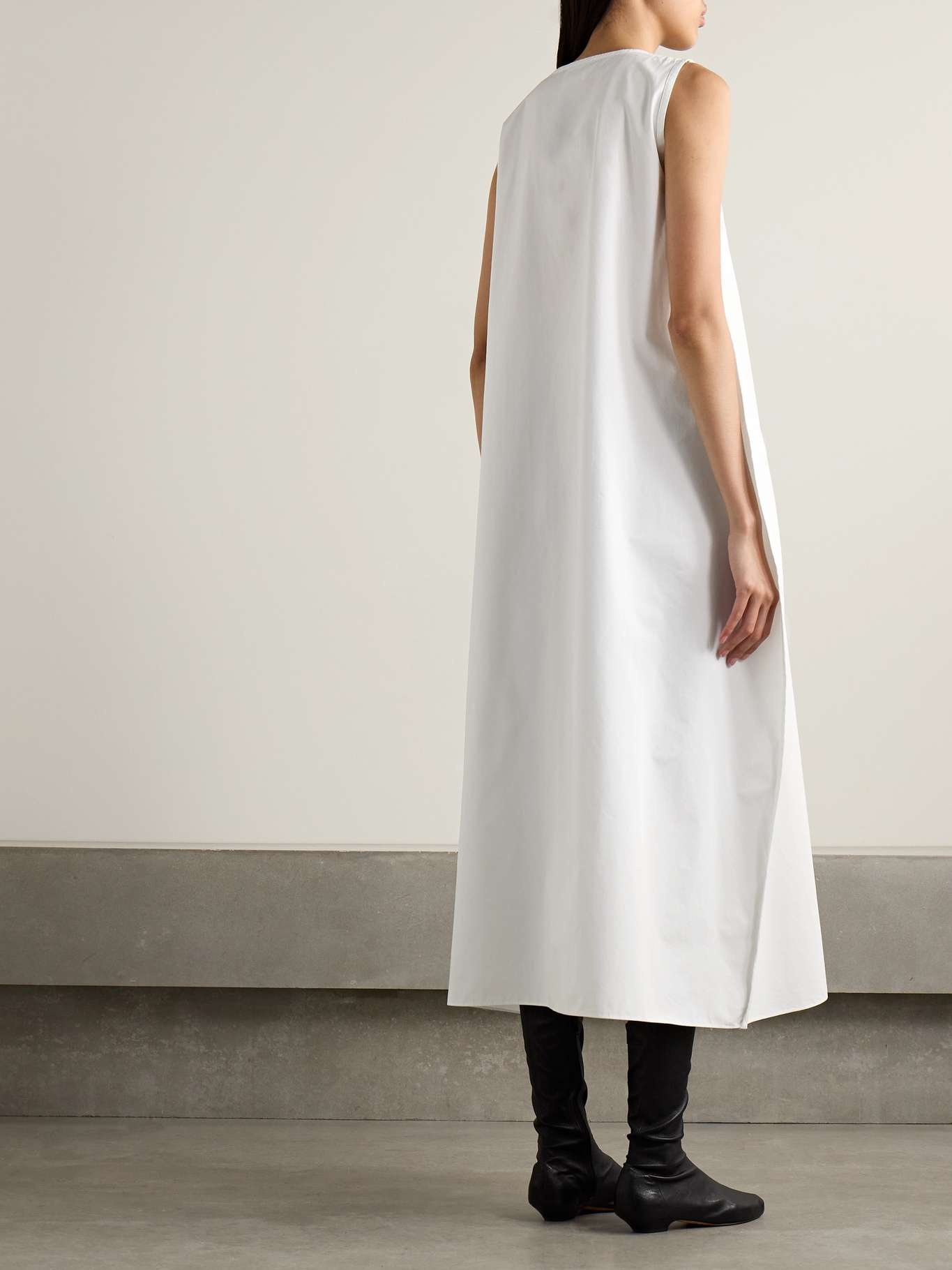 Coli cotton-poplin midi dress - 3