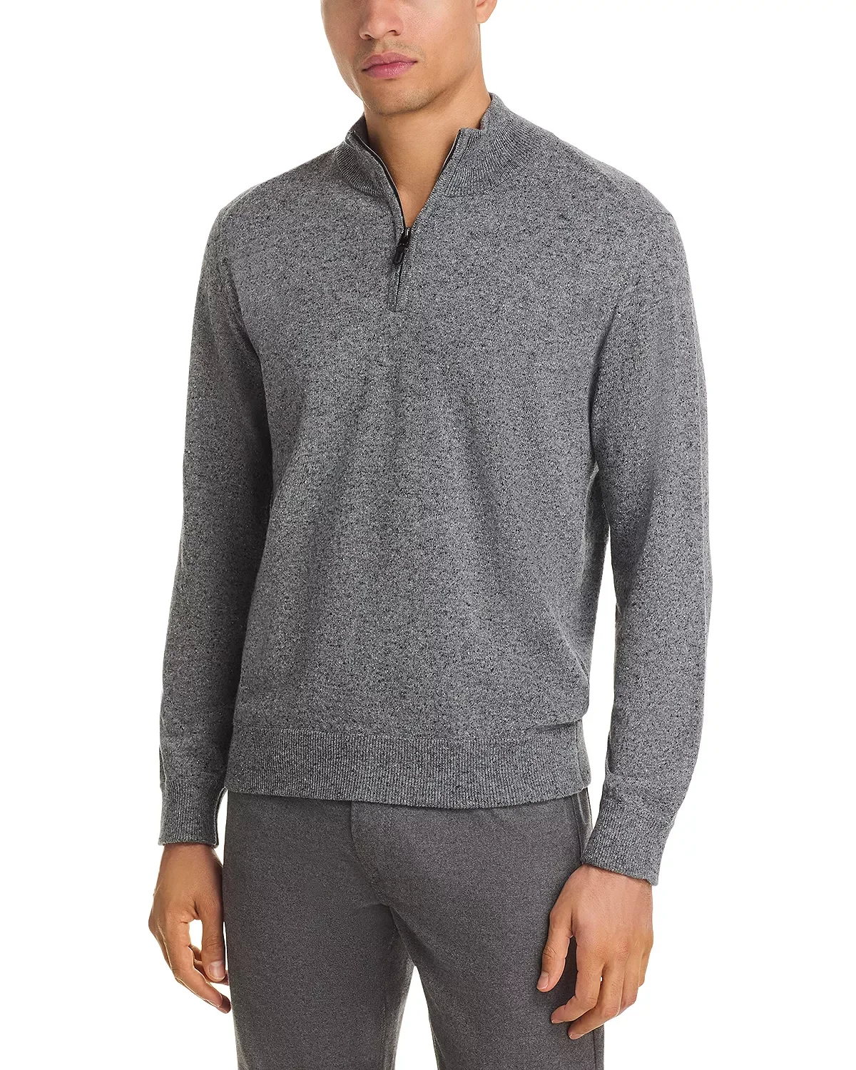 Donegal Quarter Zip Sweater - 1