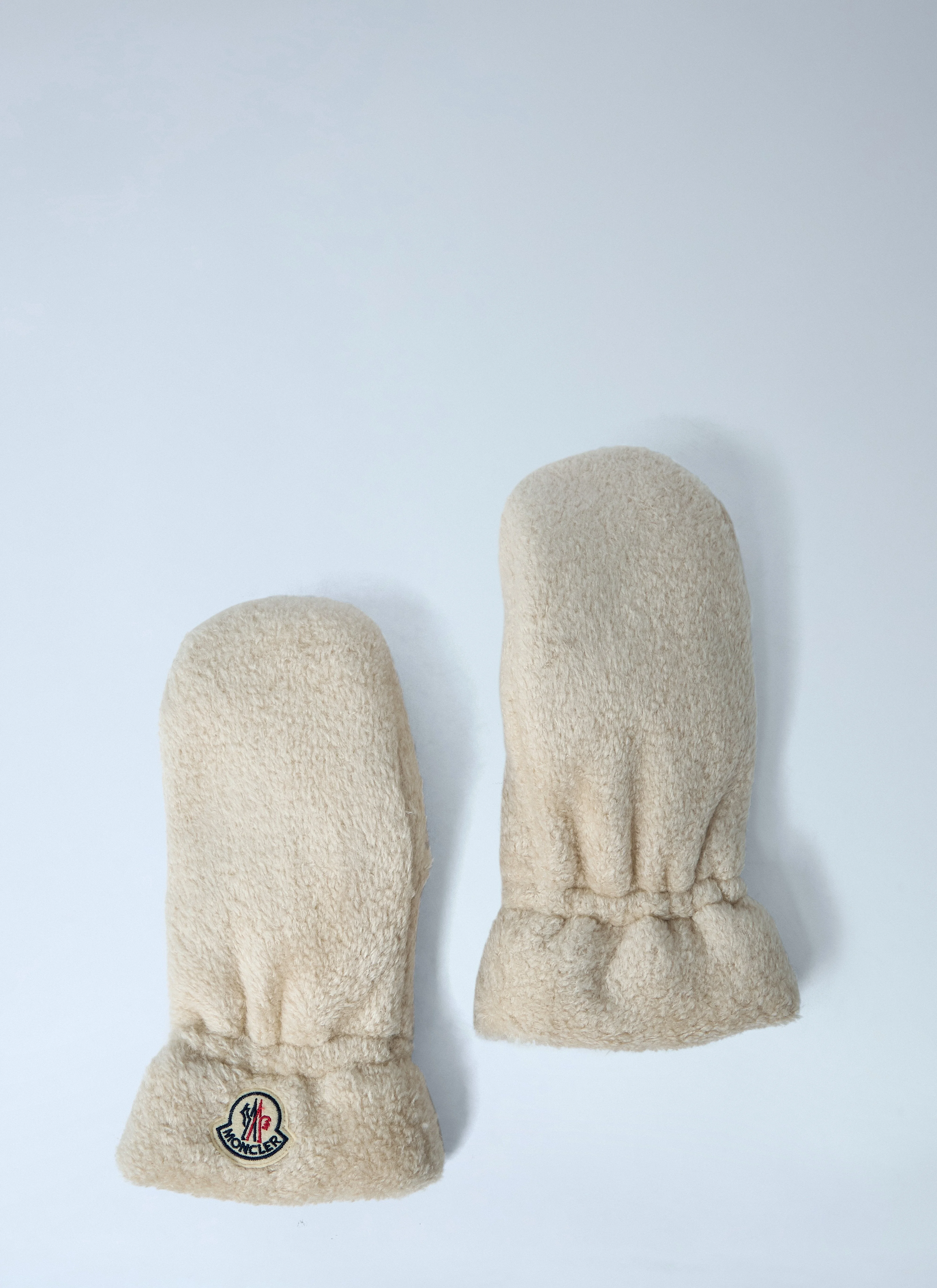 Moncler Women Logo Motif Mittens - 1