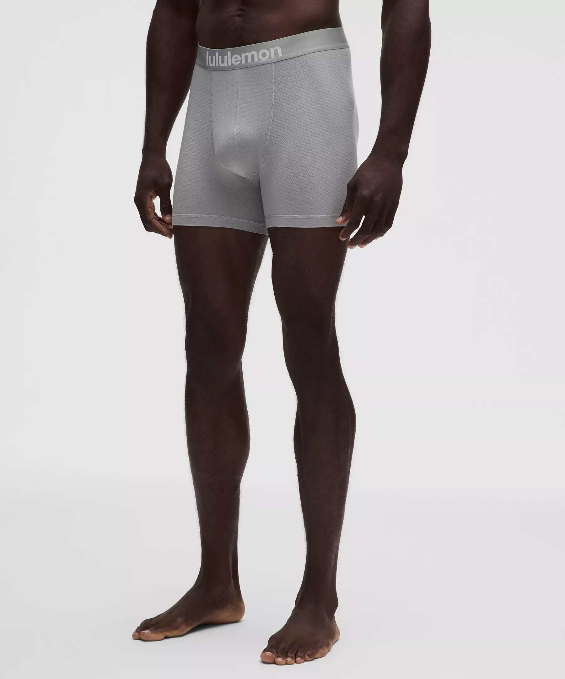 Always In Motion Mesh Boxer Brief 5" - 1