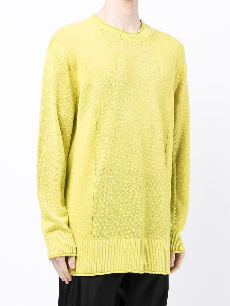 transparency crewneck jumper 3