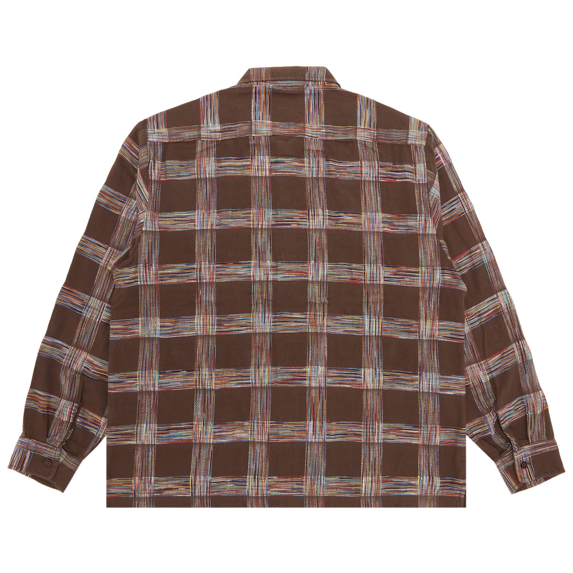 Supreme Woven Plaid Shirt 'Light Brown'