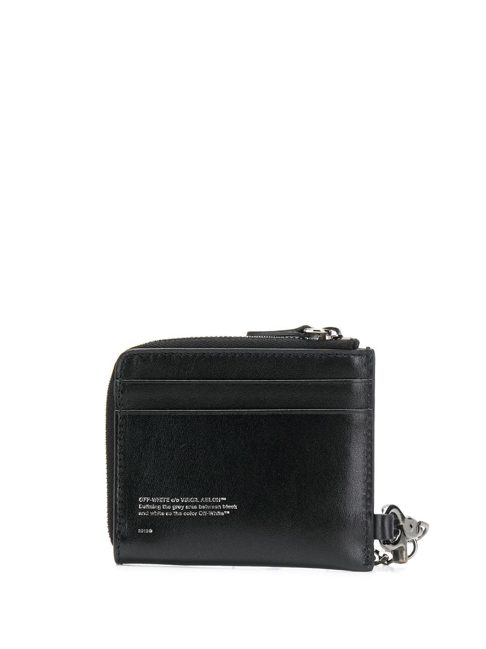 chain-strap logo wallet - 2