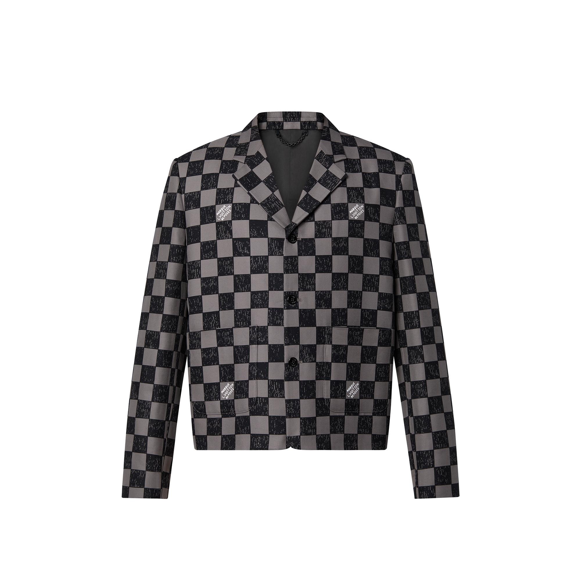 Boxy Damier Jacket - 1