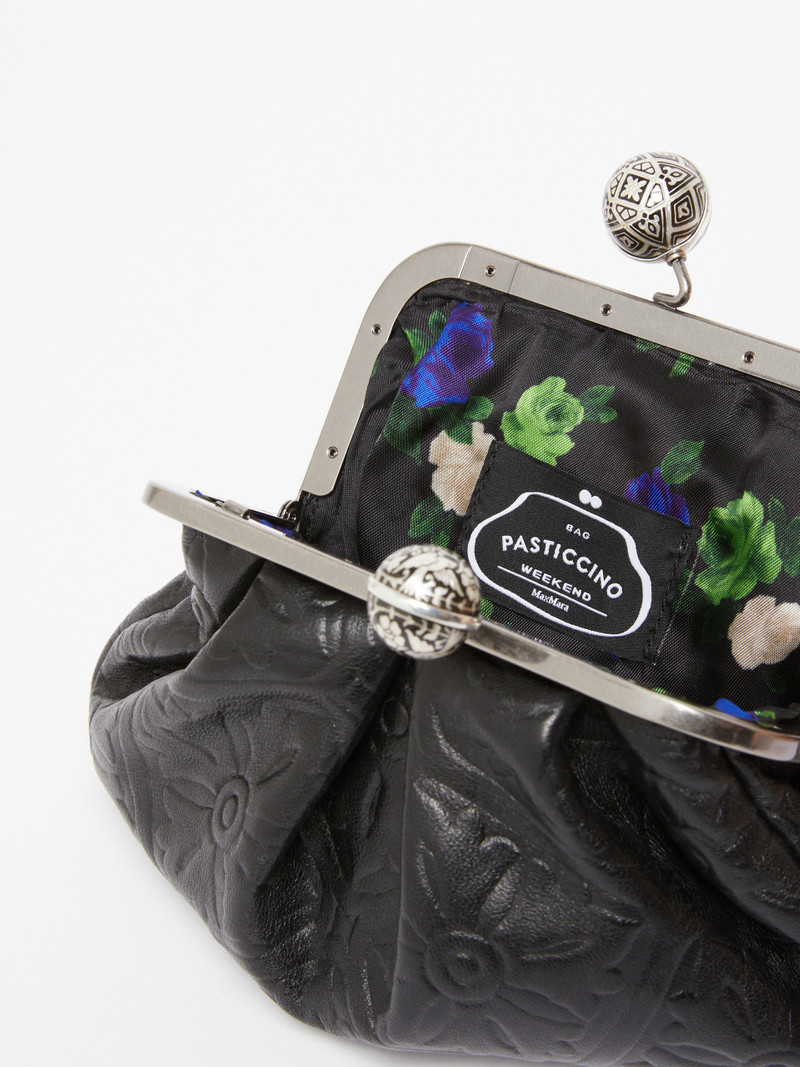 SPANISHHERITAGE Small smooth leather Pasticcino Bag 6