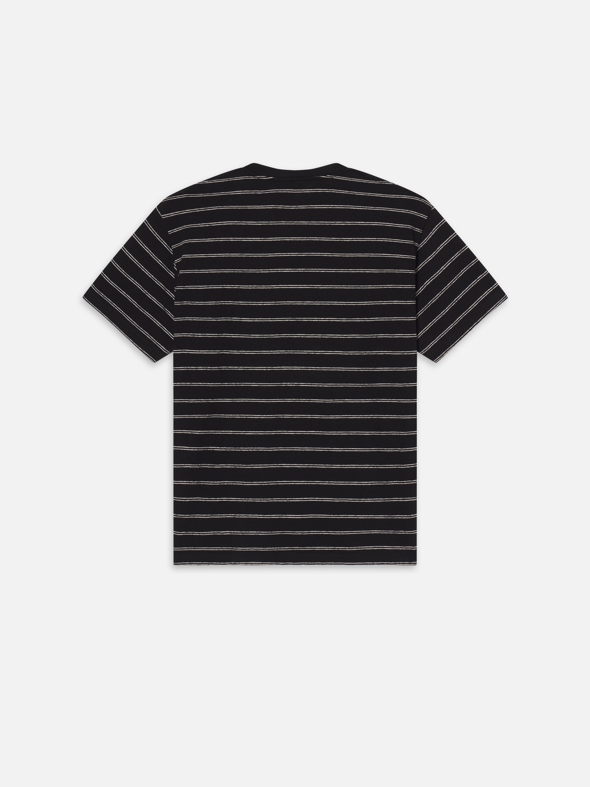 Striped Tee in Black/Natural - 5