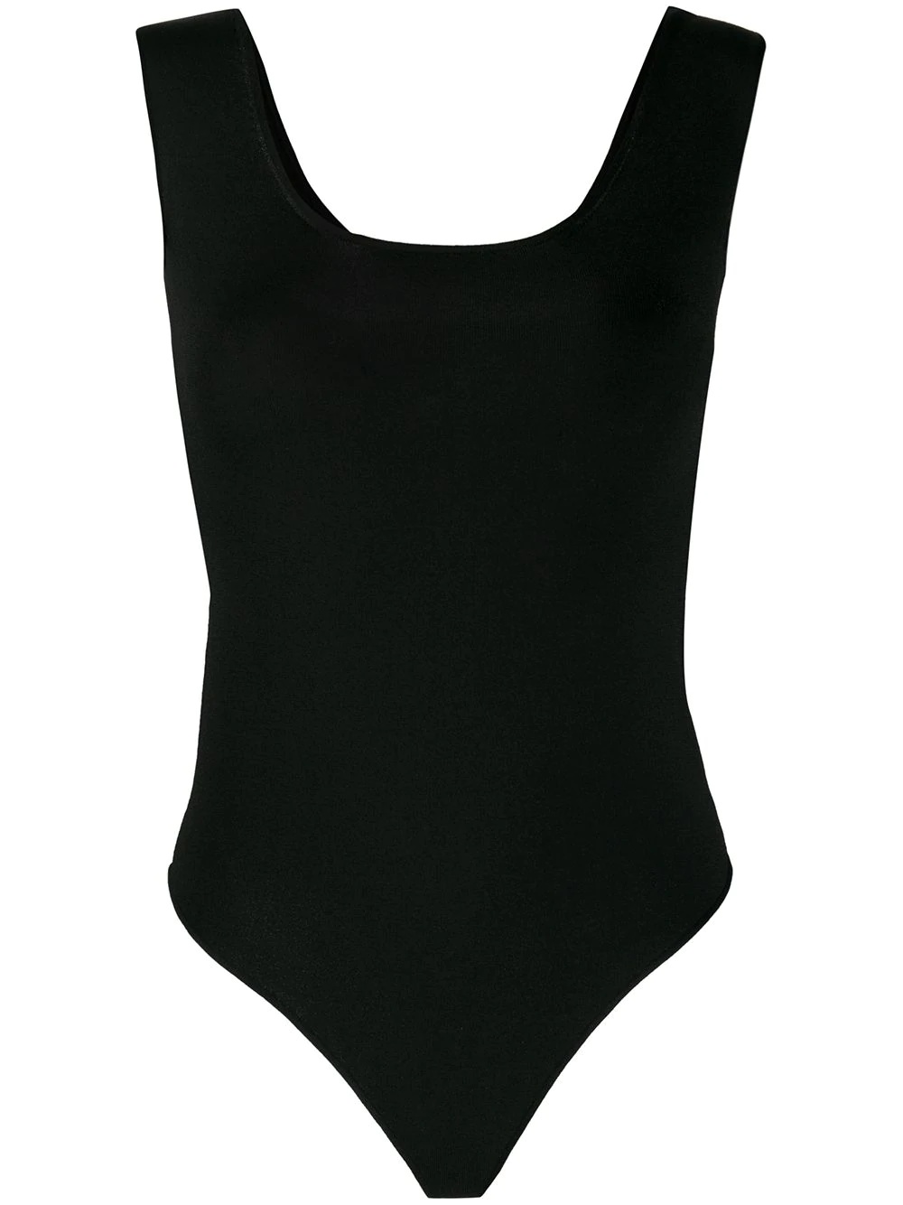 scoop neck bodysuit - 1