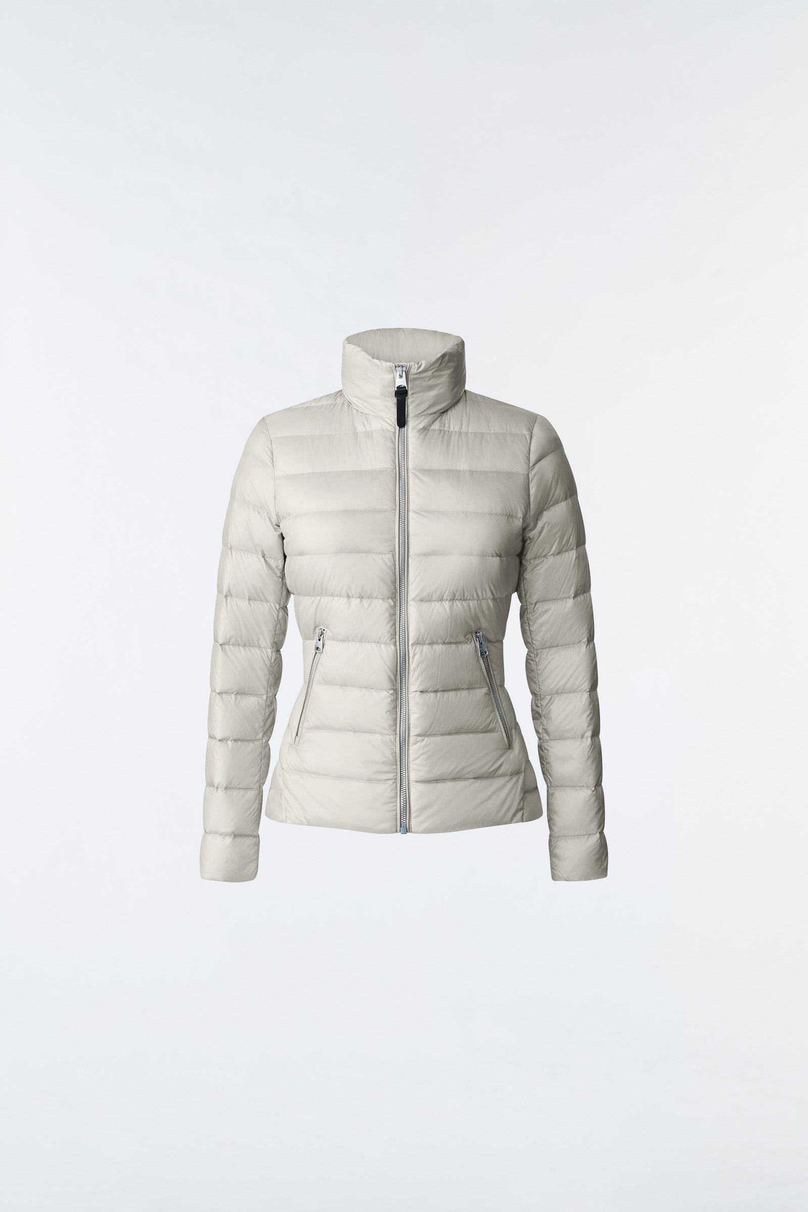 DAVINA Recycled E3-Lite down jacket with peplum - 1
