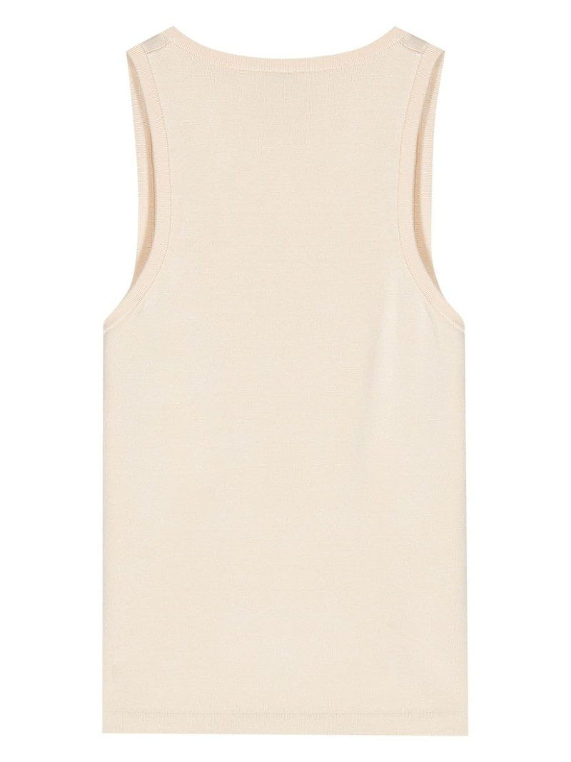 SIMKHAI Faro panelled tank top outlook