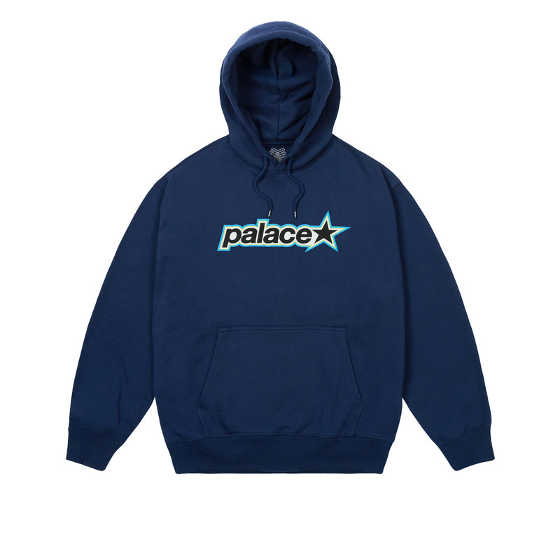 P STAR HOOD NAVY 1