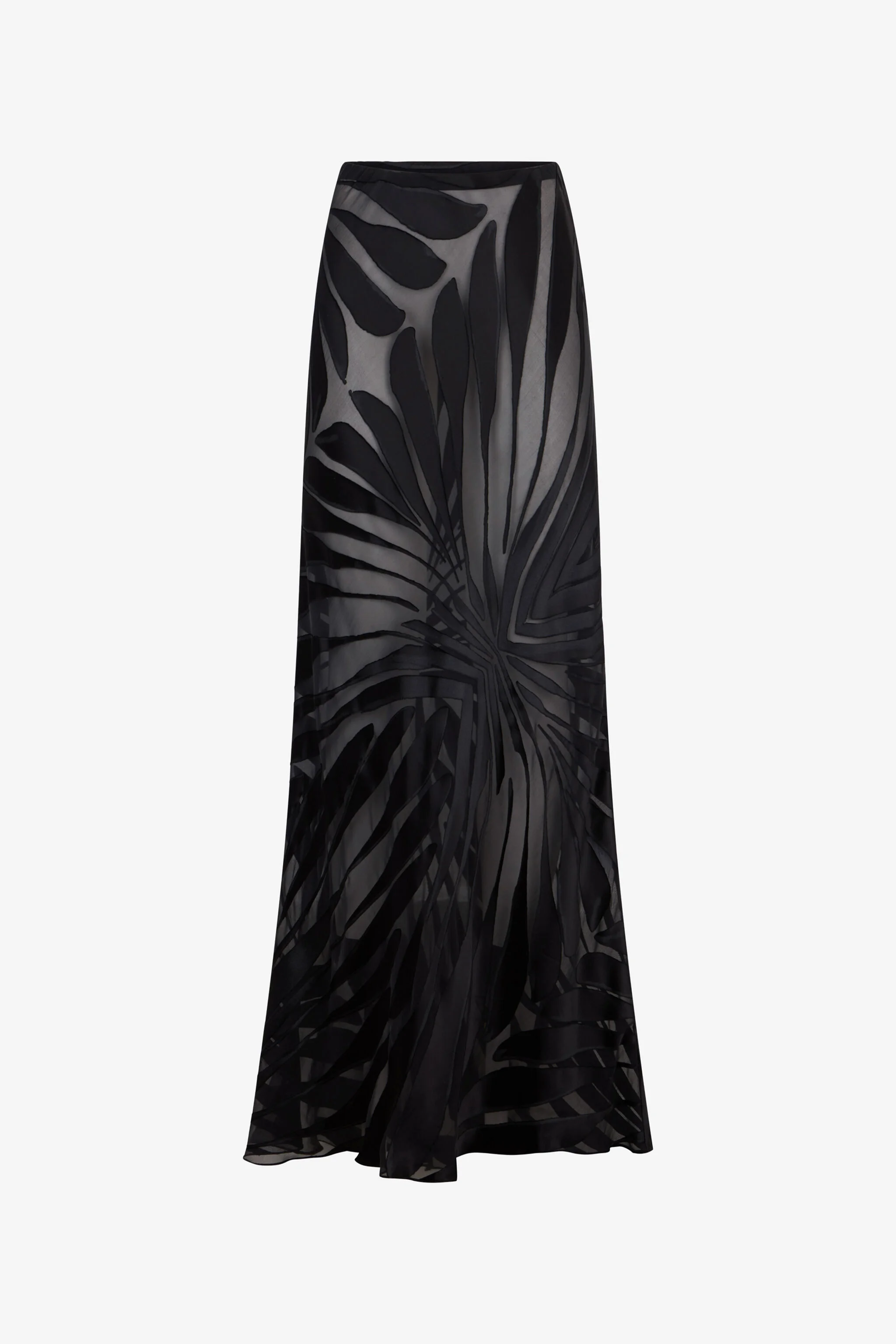Skirt With Ray Devoré Print - 1