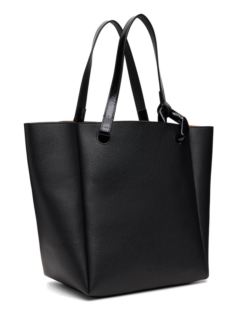 JW Anderson Black JWA Corner Tote outlook