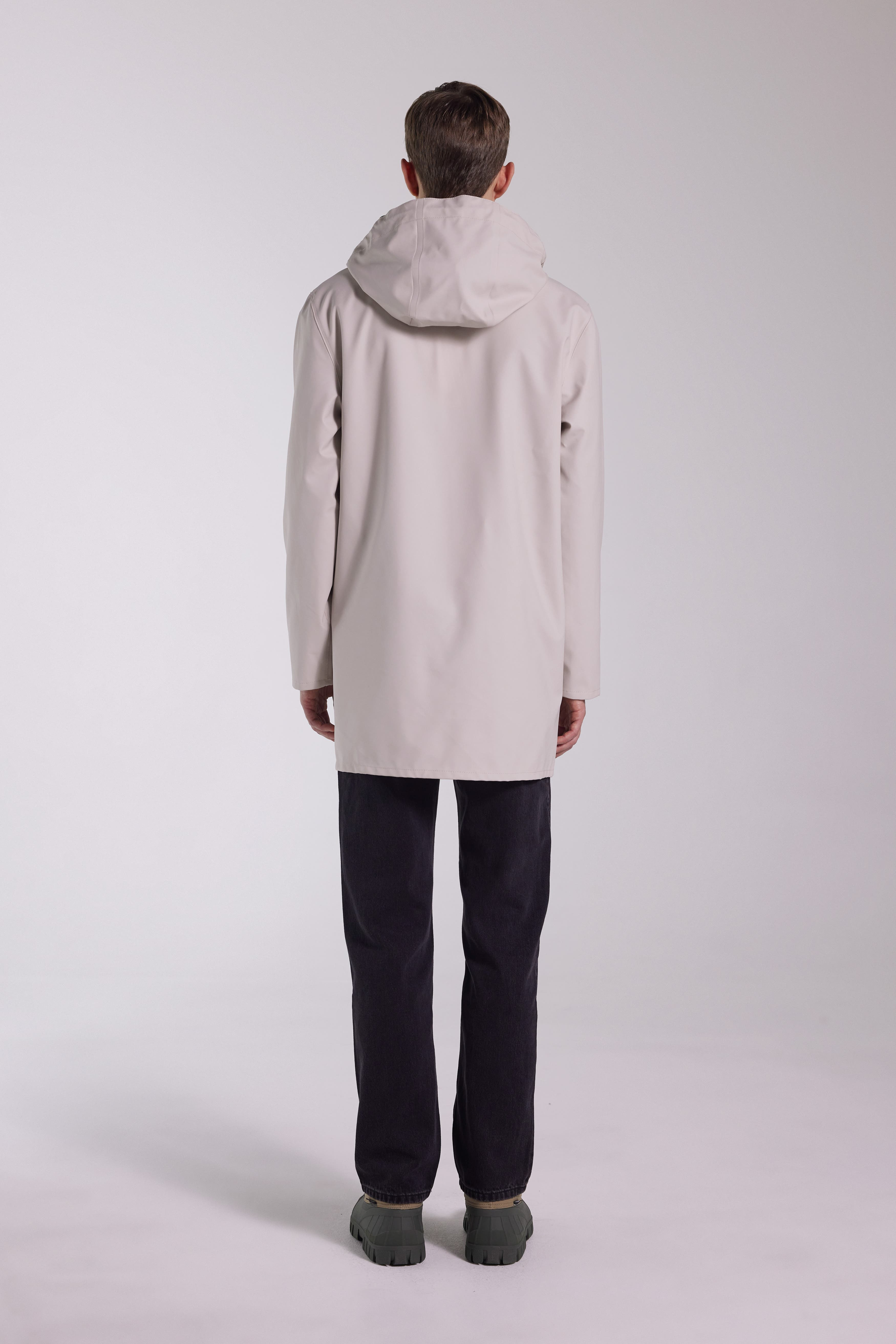 Stutterheim Stockholm Lightweight Raincoat in Light Sand at Nordstrom - 3