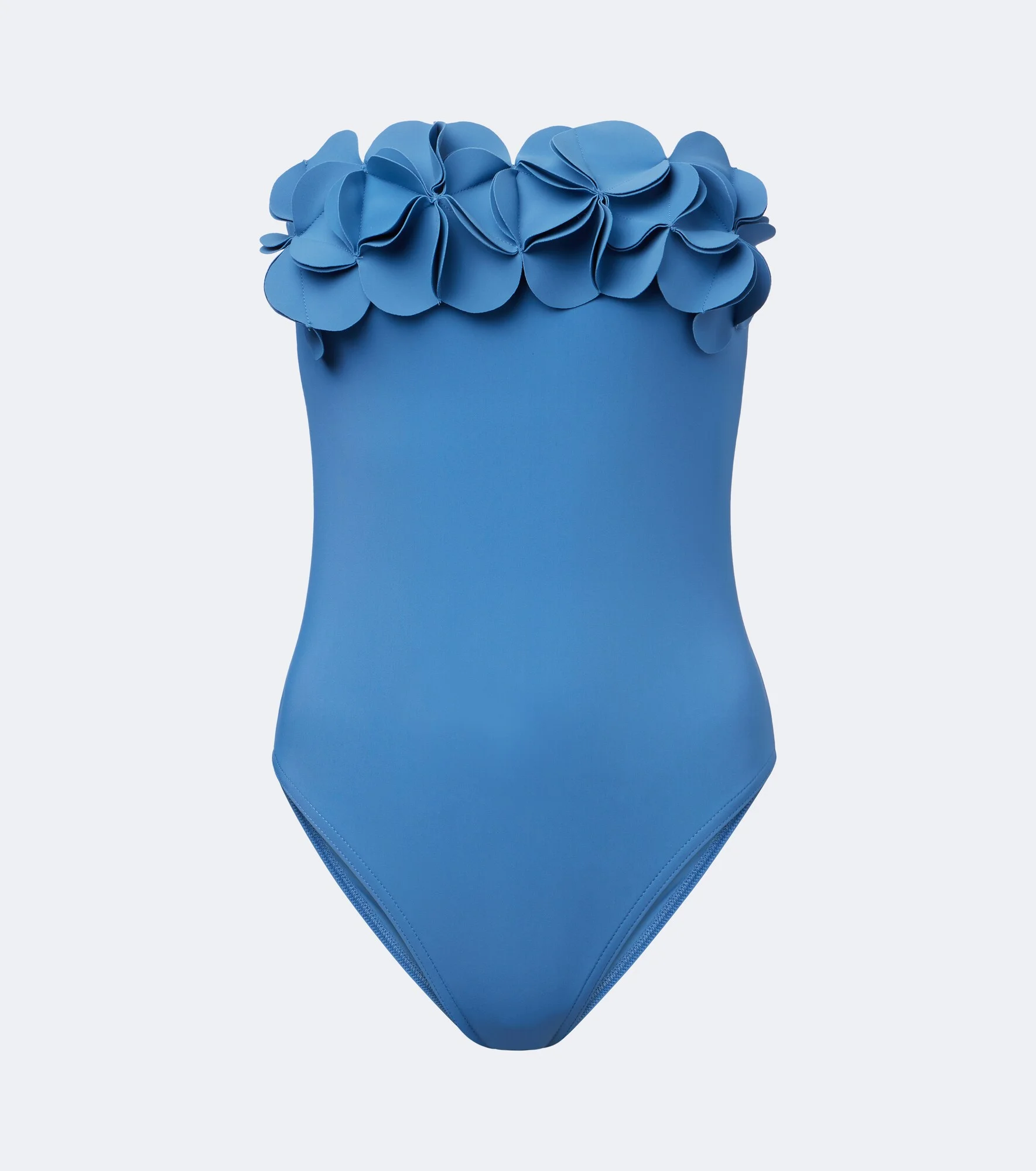 Tess floral-appliqué swimsuit - 1