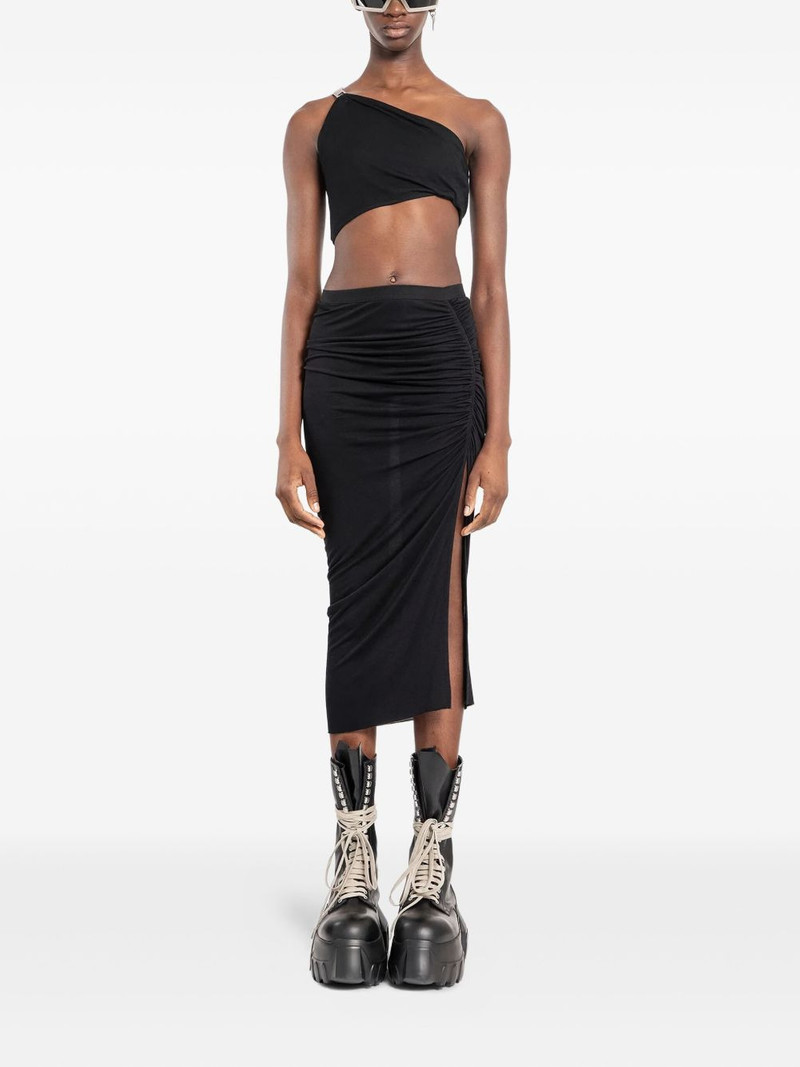 Rick Owens Lilies Hydra one-shoulder top outlook