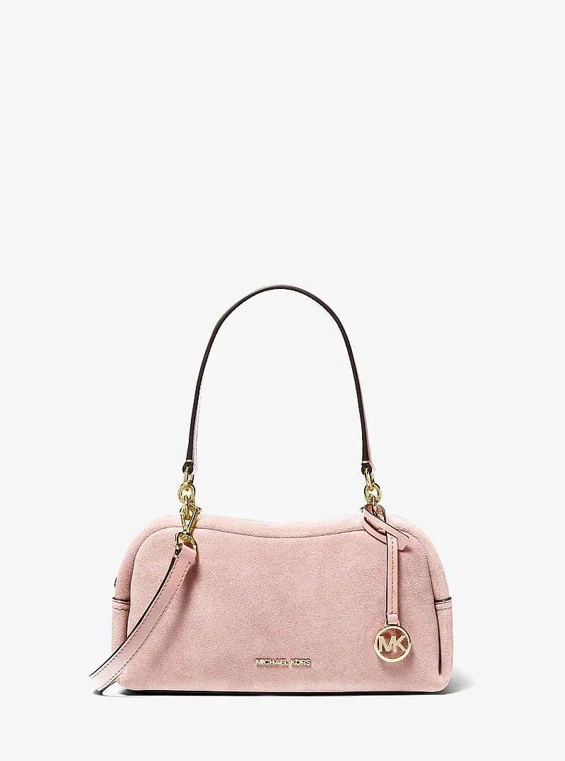 Cecily Small Suede Shoulder Bag - 1