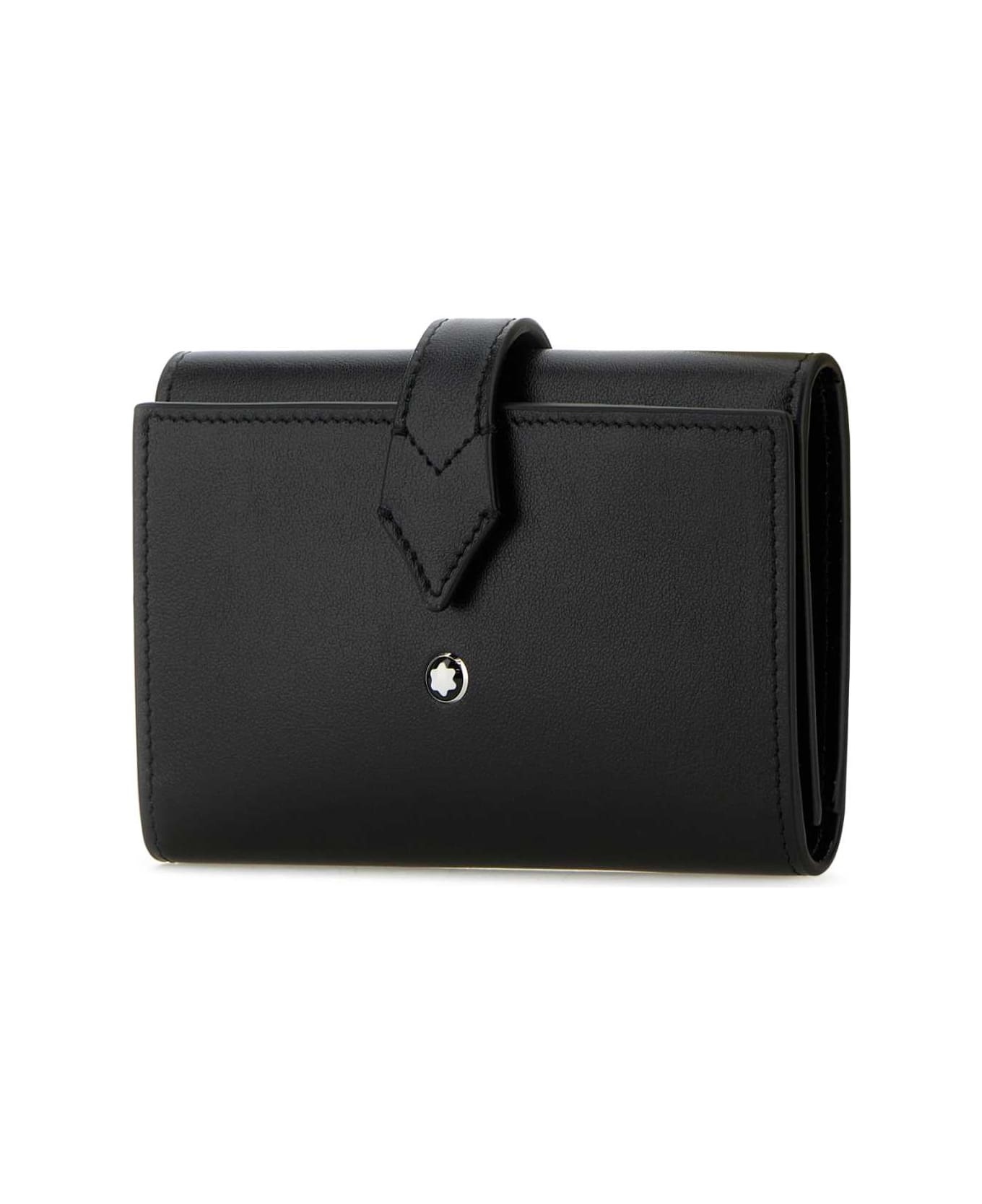 Black Leather Wallet - 2