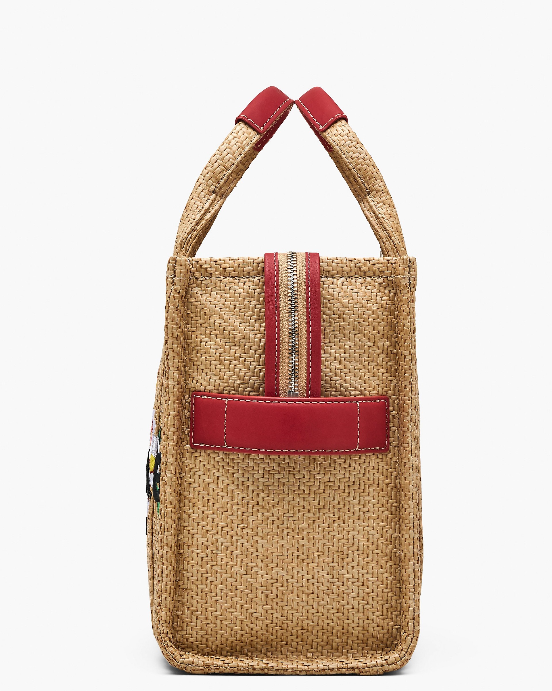 THE DAISY WOVEN MEDIUM TOTE BAG - 6