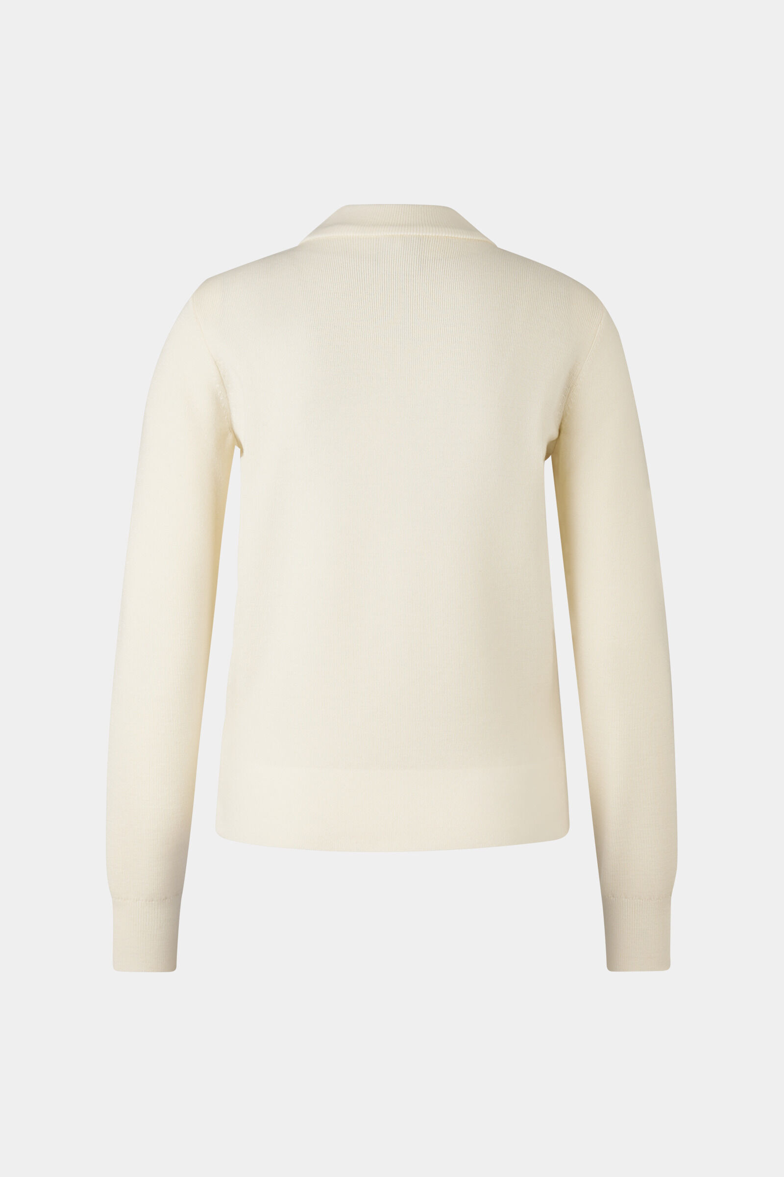 Zilly hybrid knit jacket in Cream - 2