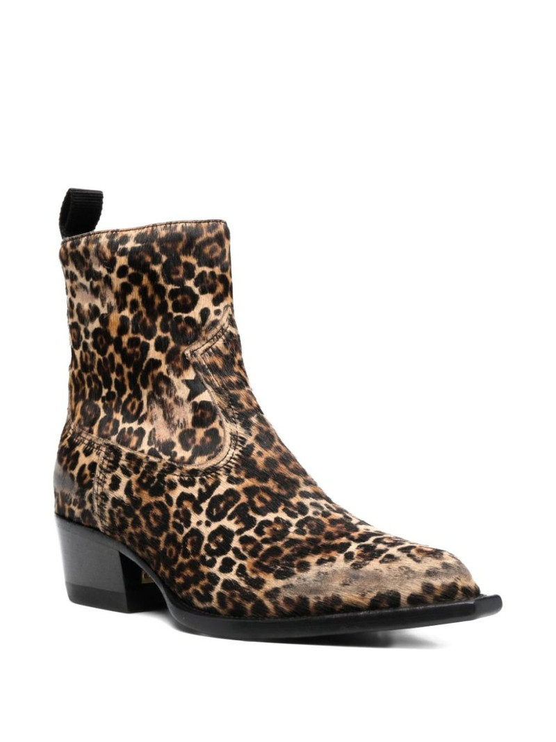 Golden Goose leopard-print boots outlook