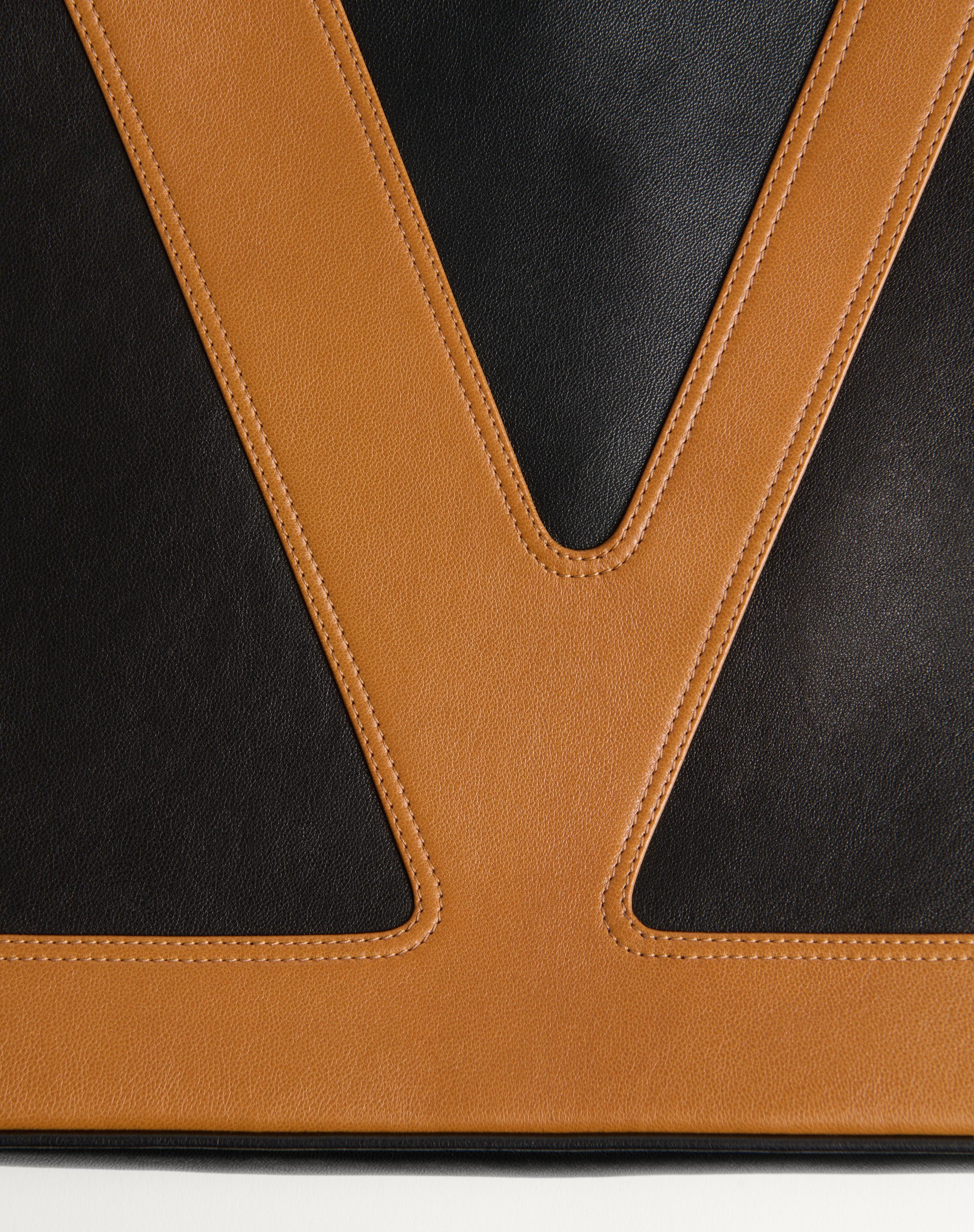 VALENTINO GARAVANI VIVA SUPERSTAR NAPPA LEATHER SHOPPER - 6