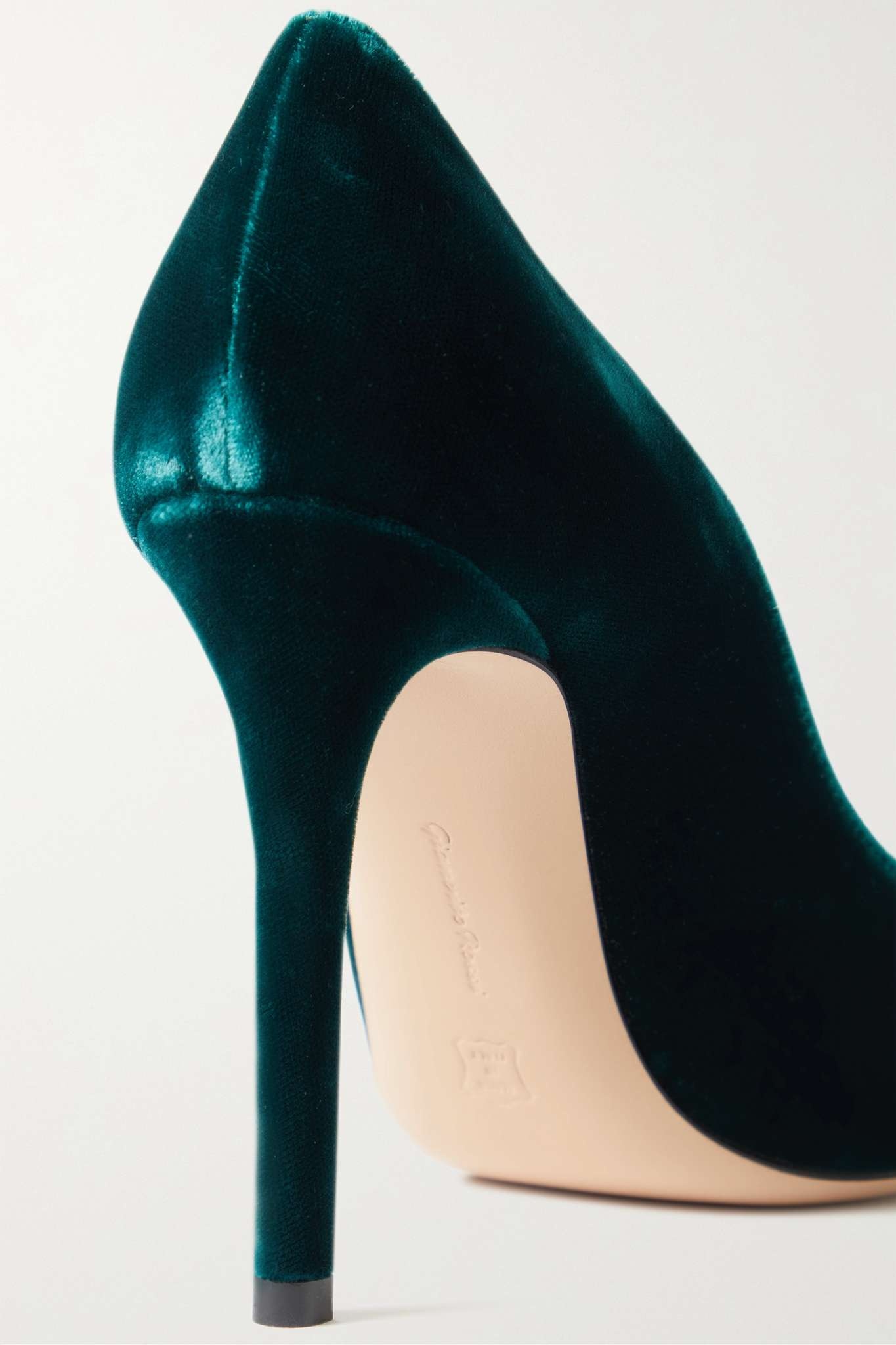 Gianvito 105 velvet pumps - 4