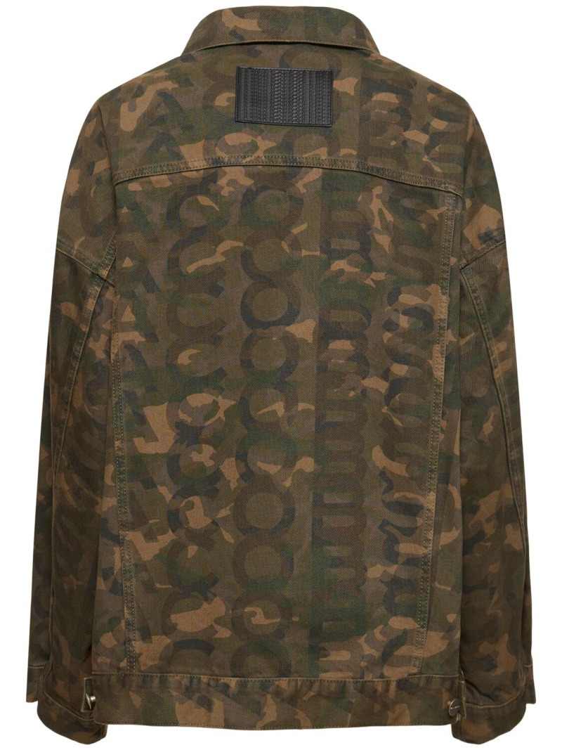 MARC JACOBS CAMO BIG TRUCKERカモフラ柄ジャケット MARC JACOBS - MARC JACOBS CAMO BIG TRUCKERカモフラ柄