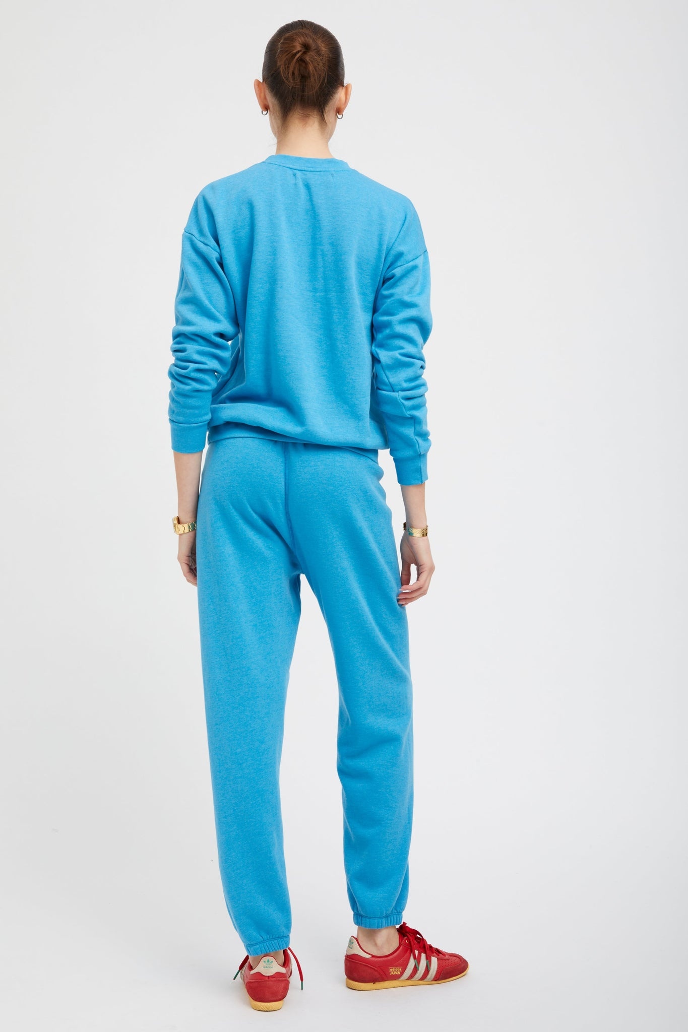 TURQUOISE HEART SWEATPANTS - 3