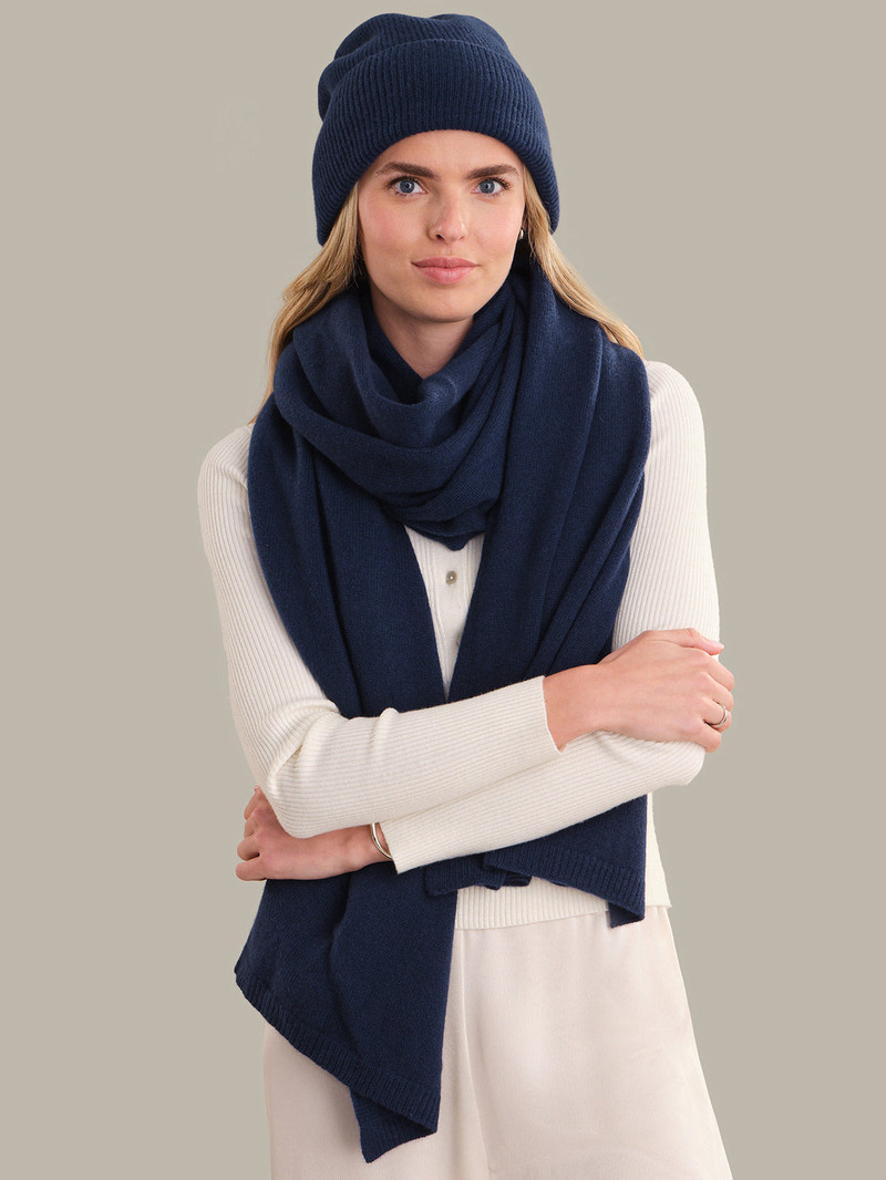 525 america Waverly: 100% Cashmere Blanket Scarf outlook