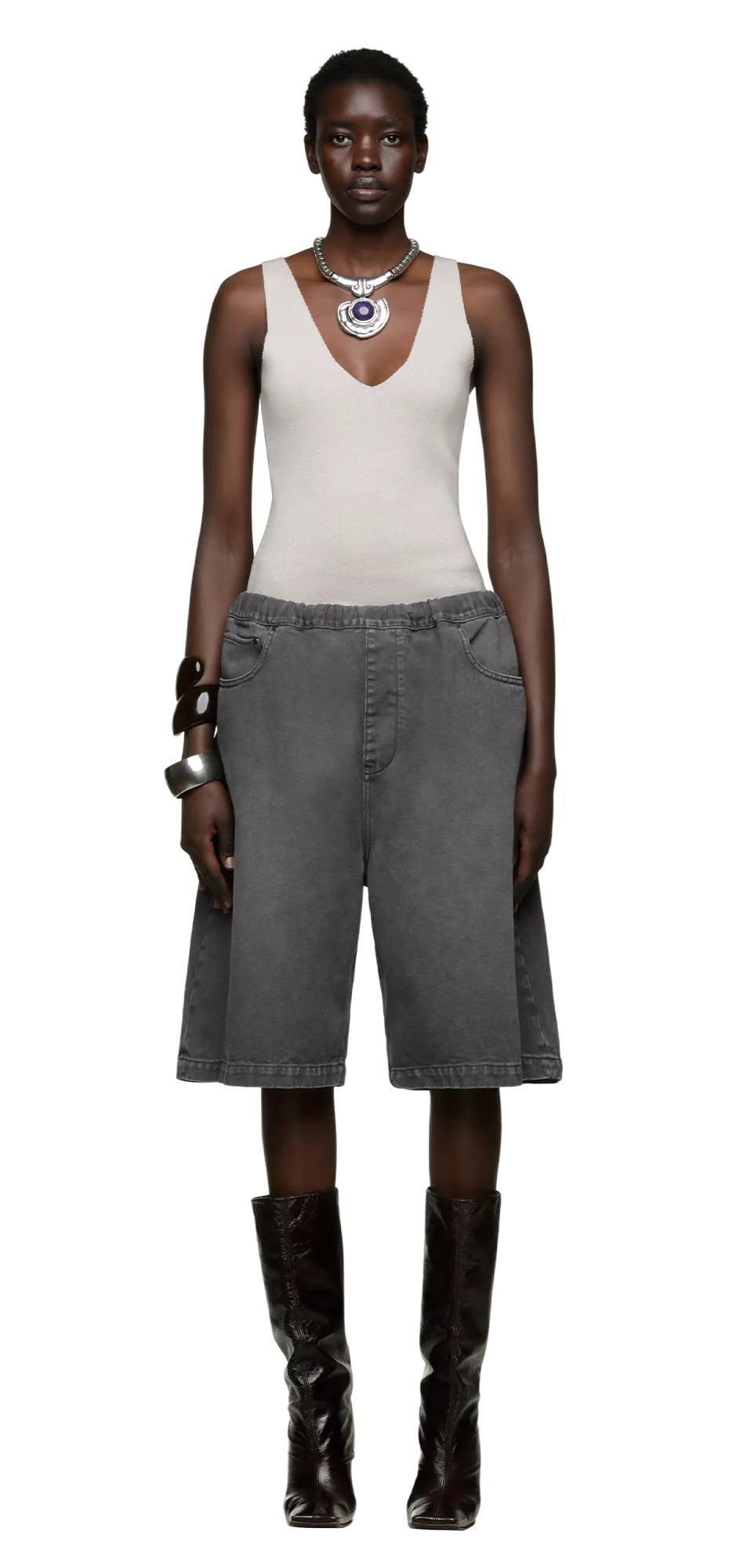 SPAR SHORTS STONE LIGHT - 4