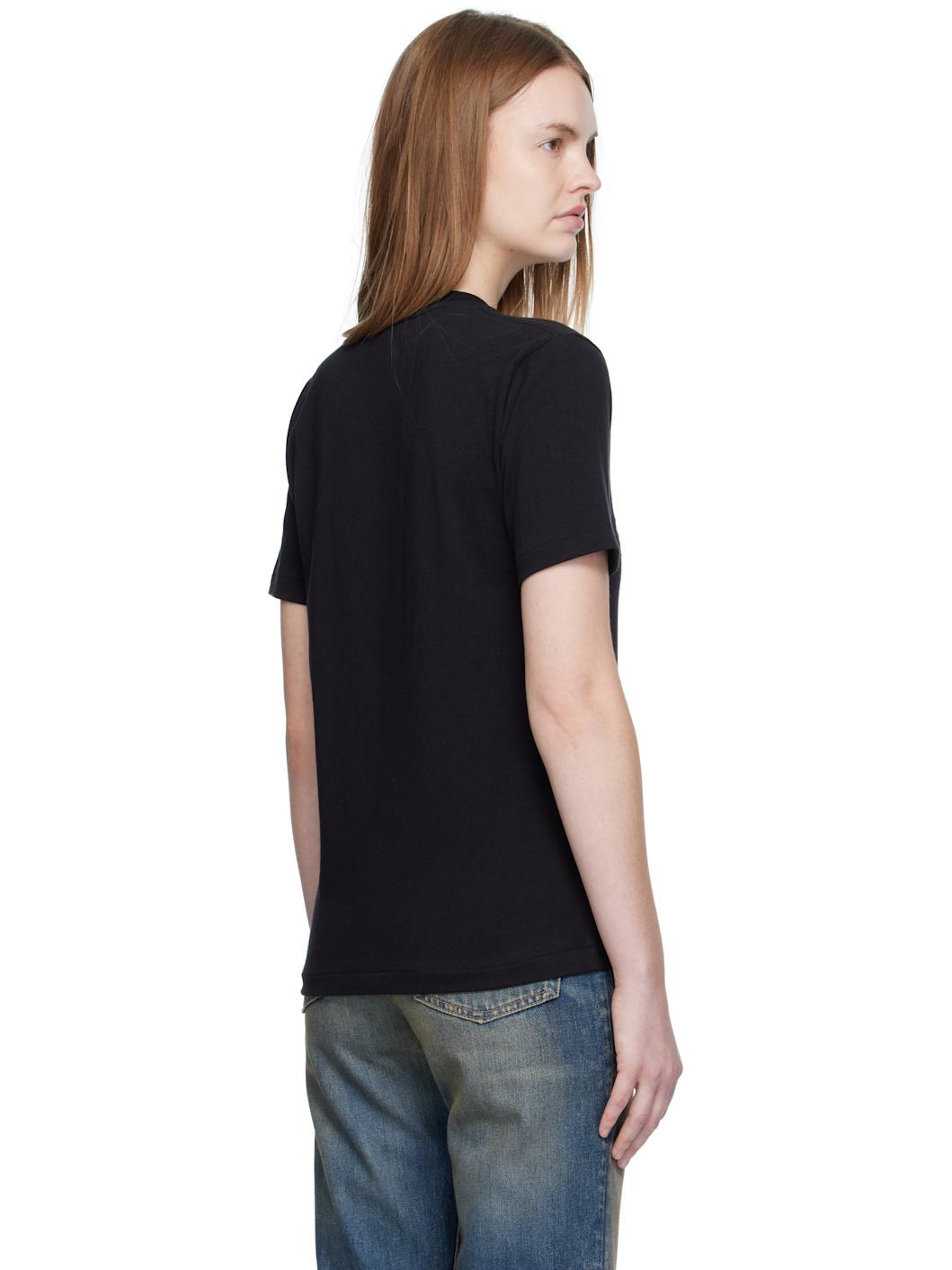 Black Crystal Stone College T-shirt - 3