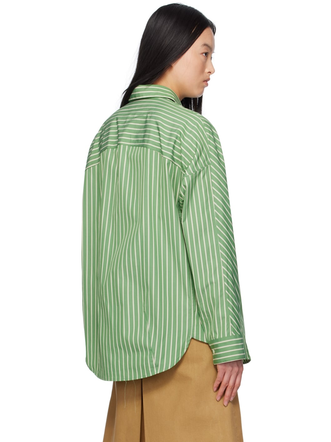 Green Oversized Shirt - 3