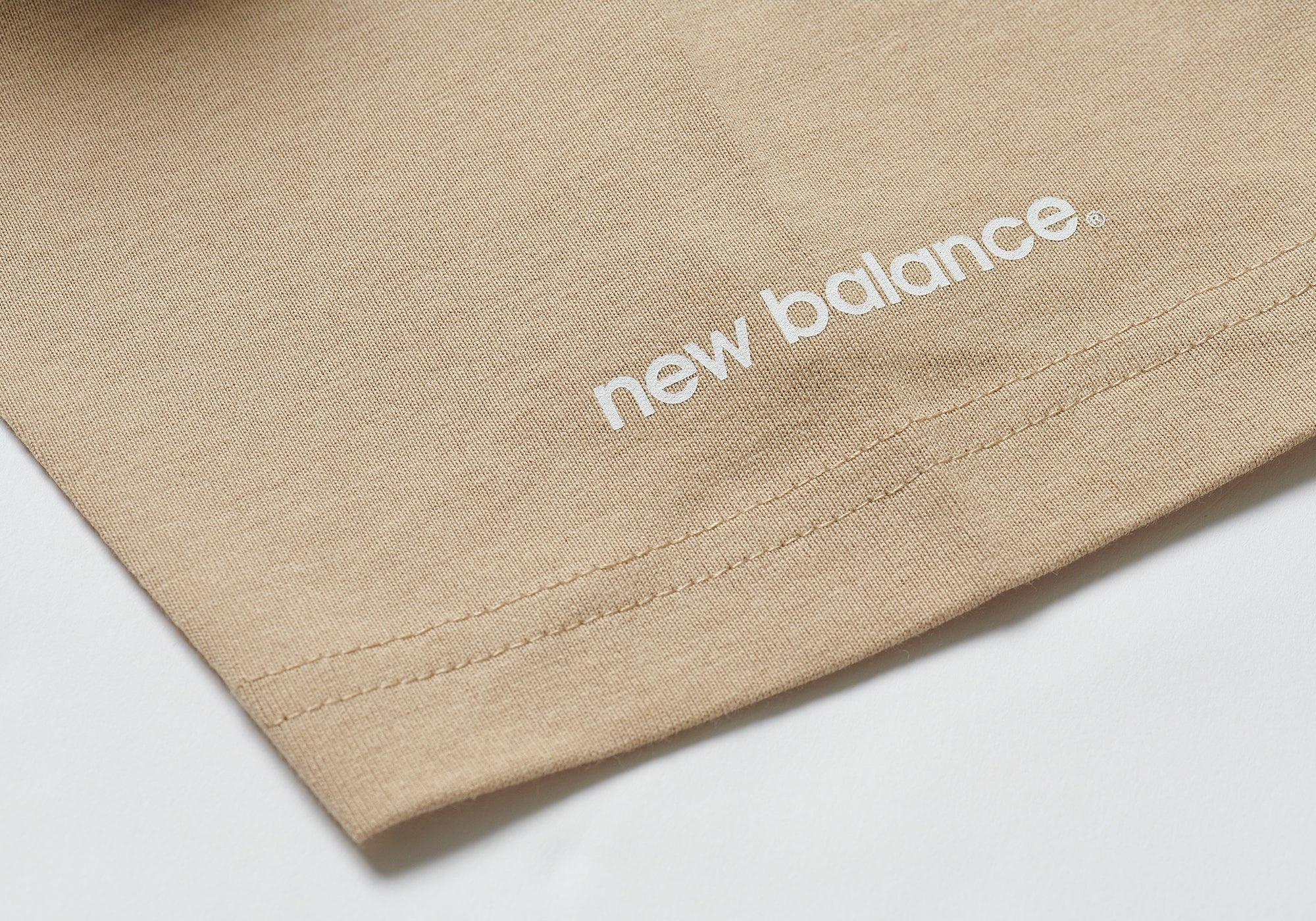 PALACE NEW BALANCE LOGO T-SHIRT TAN - 4